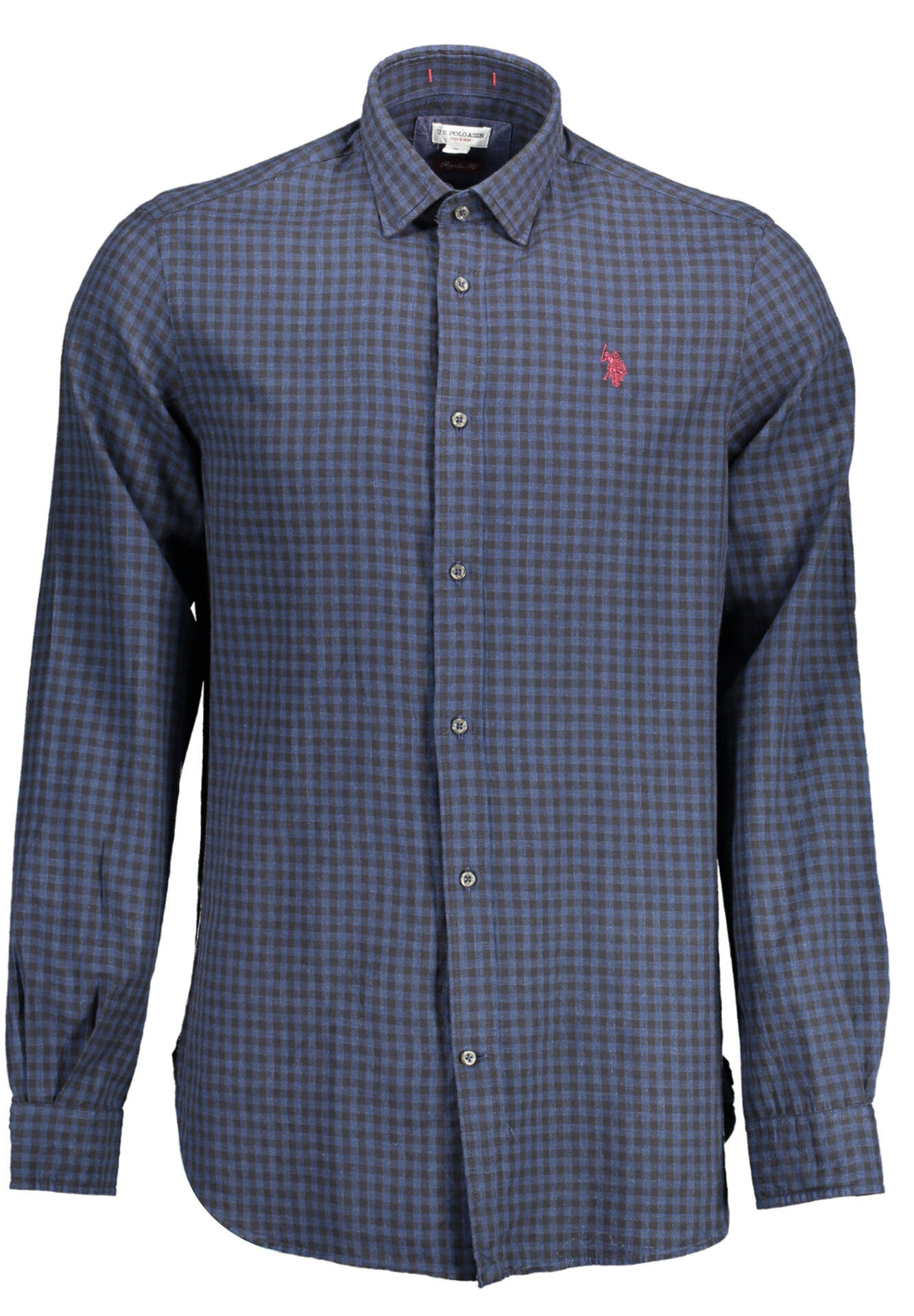 US POLO ASSN. MEN'S BLUE LONG-SLEEVED SHIRT