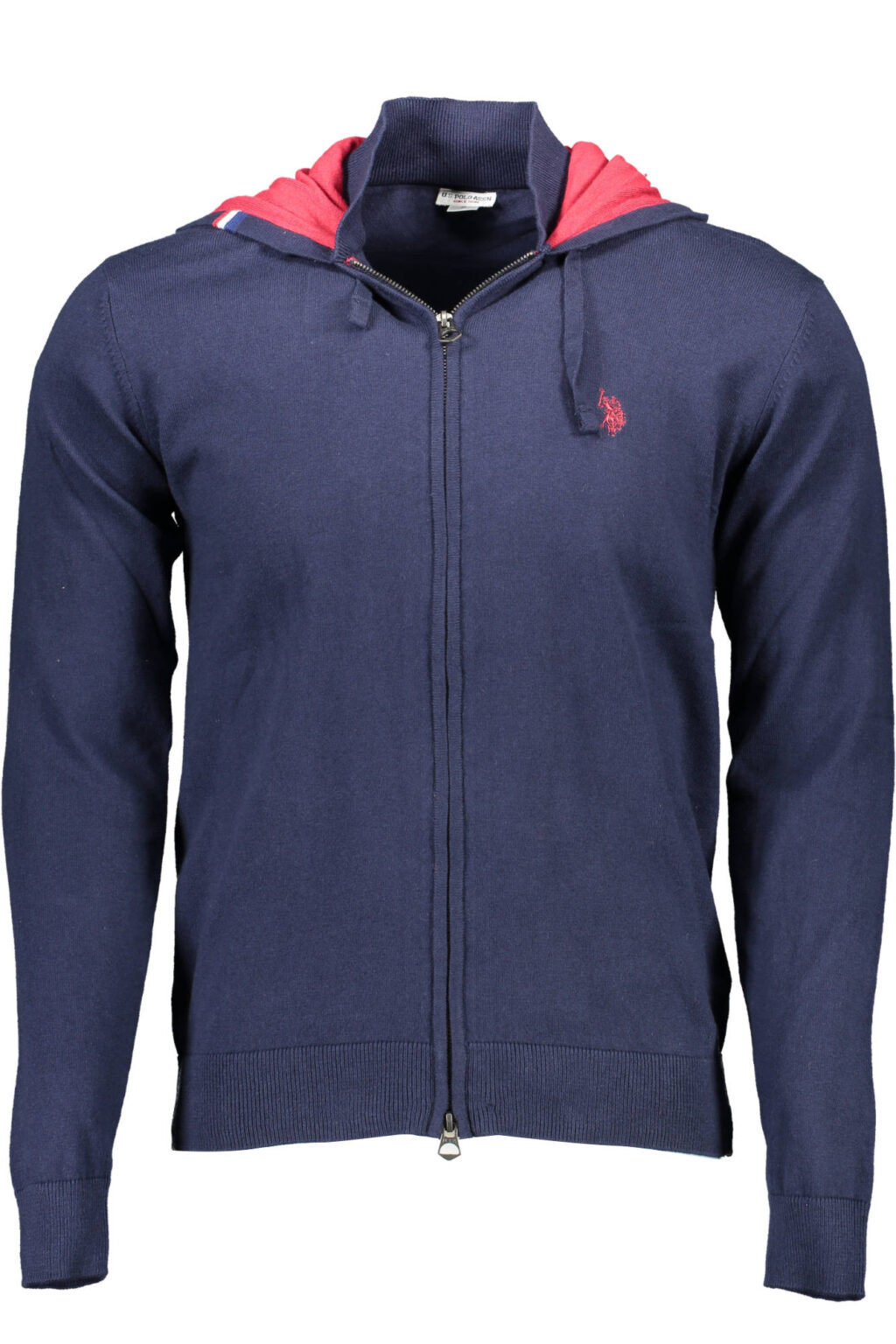 uspolocardiganuomoblu_1 US POLO ASSN. MĖLYNAS VYRIŠKAS KARDIGANAS