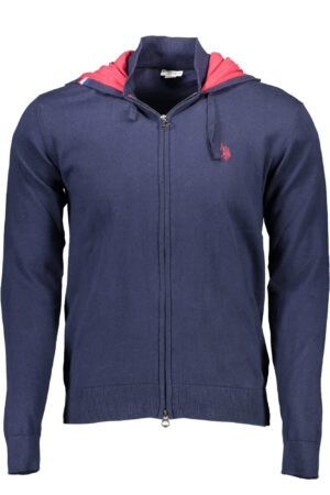 US POLO ASSN. MEN'S BLUE CARDIGAN