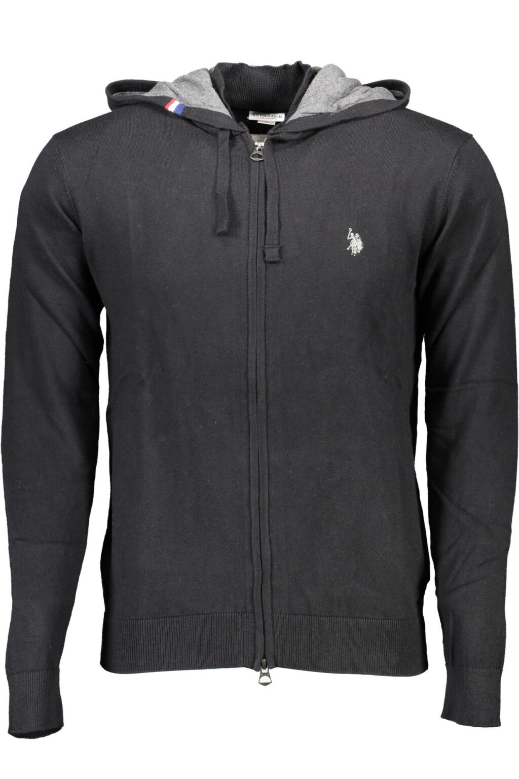 US POLO ASSN. juodas vyriškas kardiganas