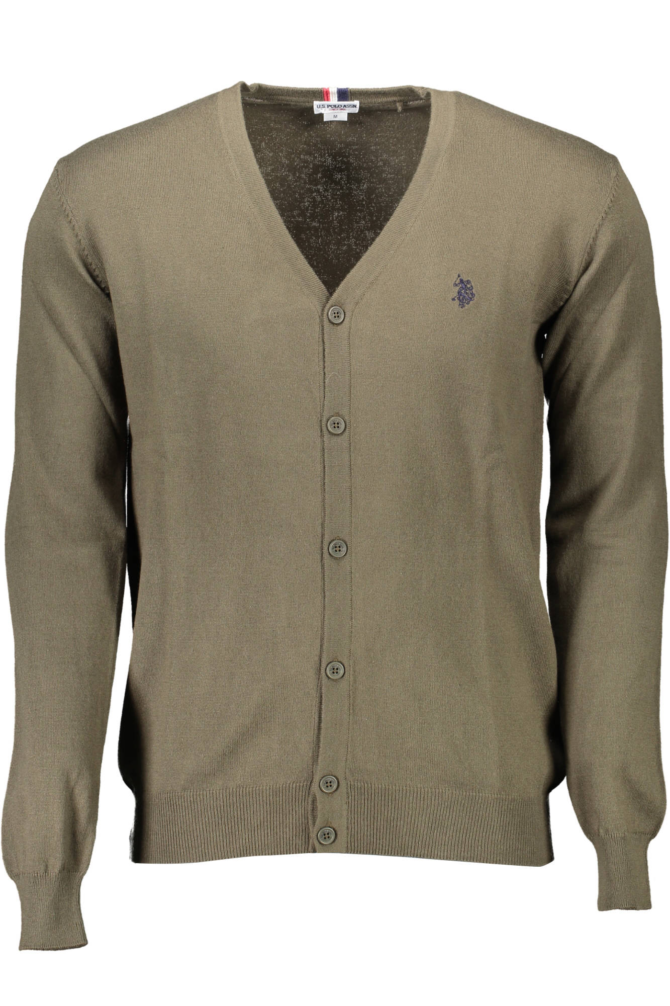 US POLO ASSN. ŽALIAS VYRIŠKAS KARDIGANAS US POLO ASSN. ŽALIAS VYRIŠKAS KARDIGANAS