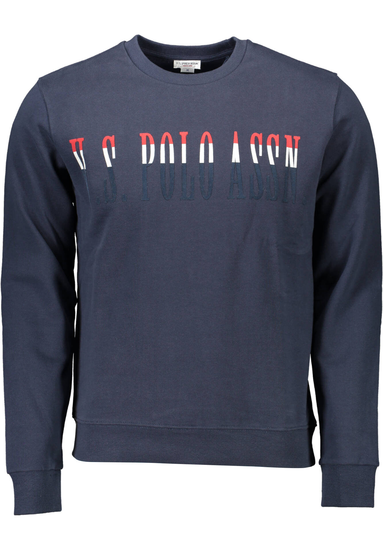 US POLO ASSN. MEN'S BLUE ZIP-UP SWEATSHIRT