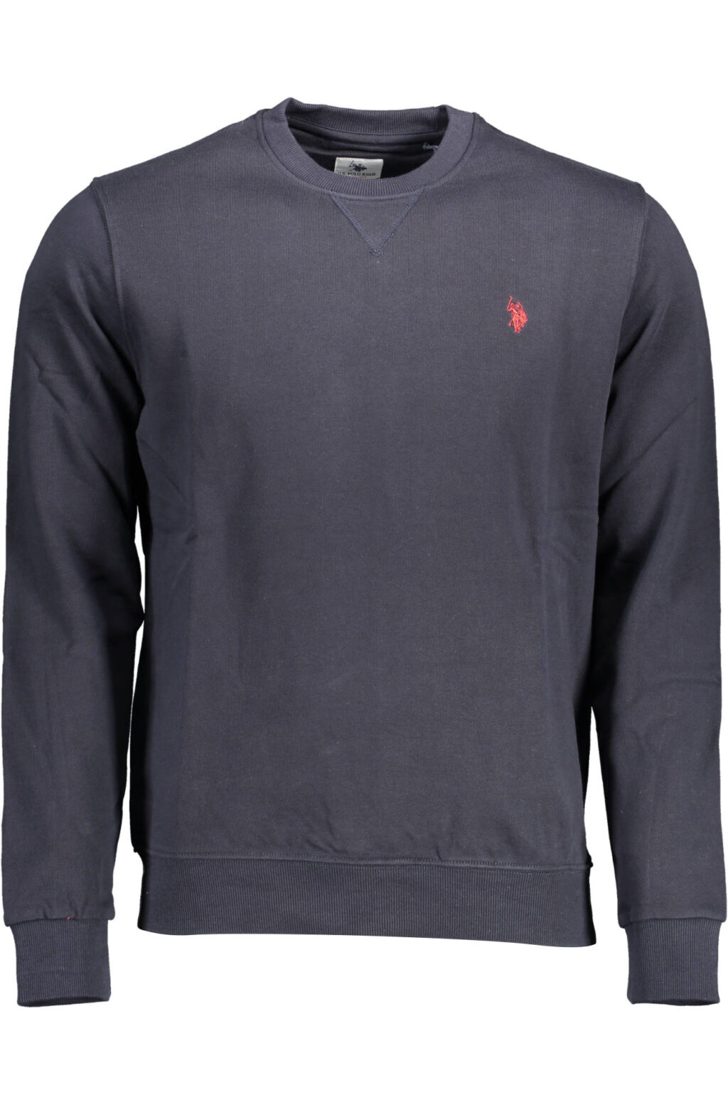uspolofelpasenzazipuomoblu_1 US POLO ASSN. mėlynas vyriškas džemperis su užtrauktuku
