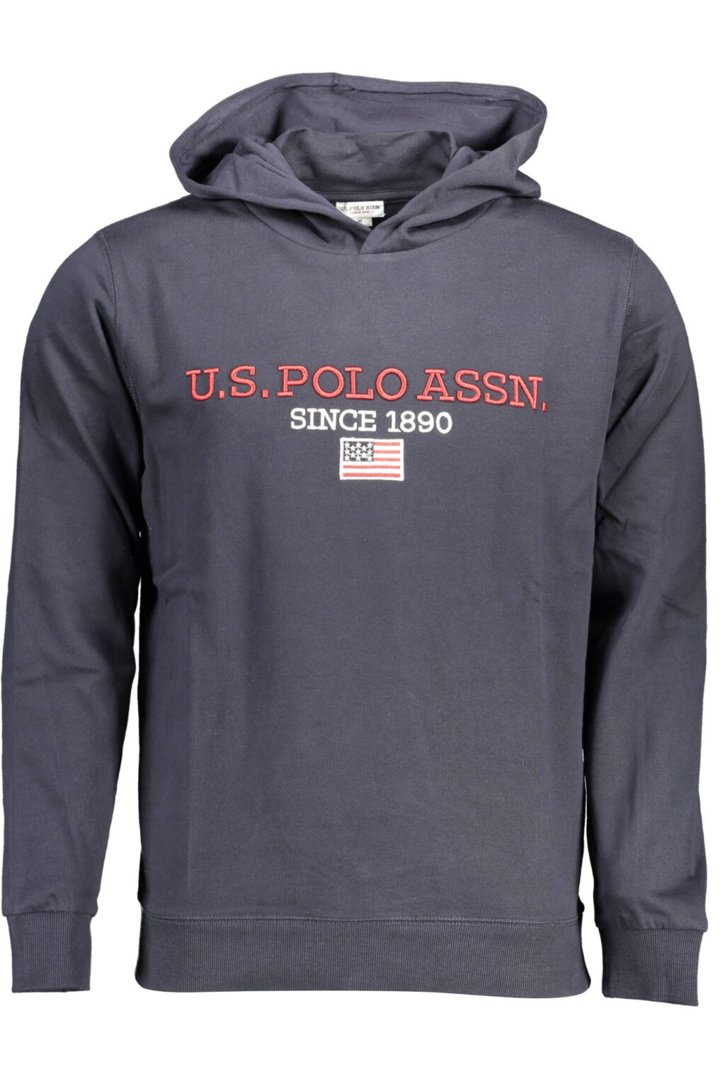 uspolofelpasenzazipuomoblu_1 US POLO ASSN. mėlynas vyriškas džemperis su užtrauktuku