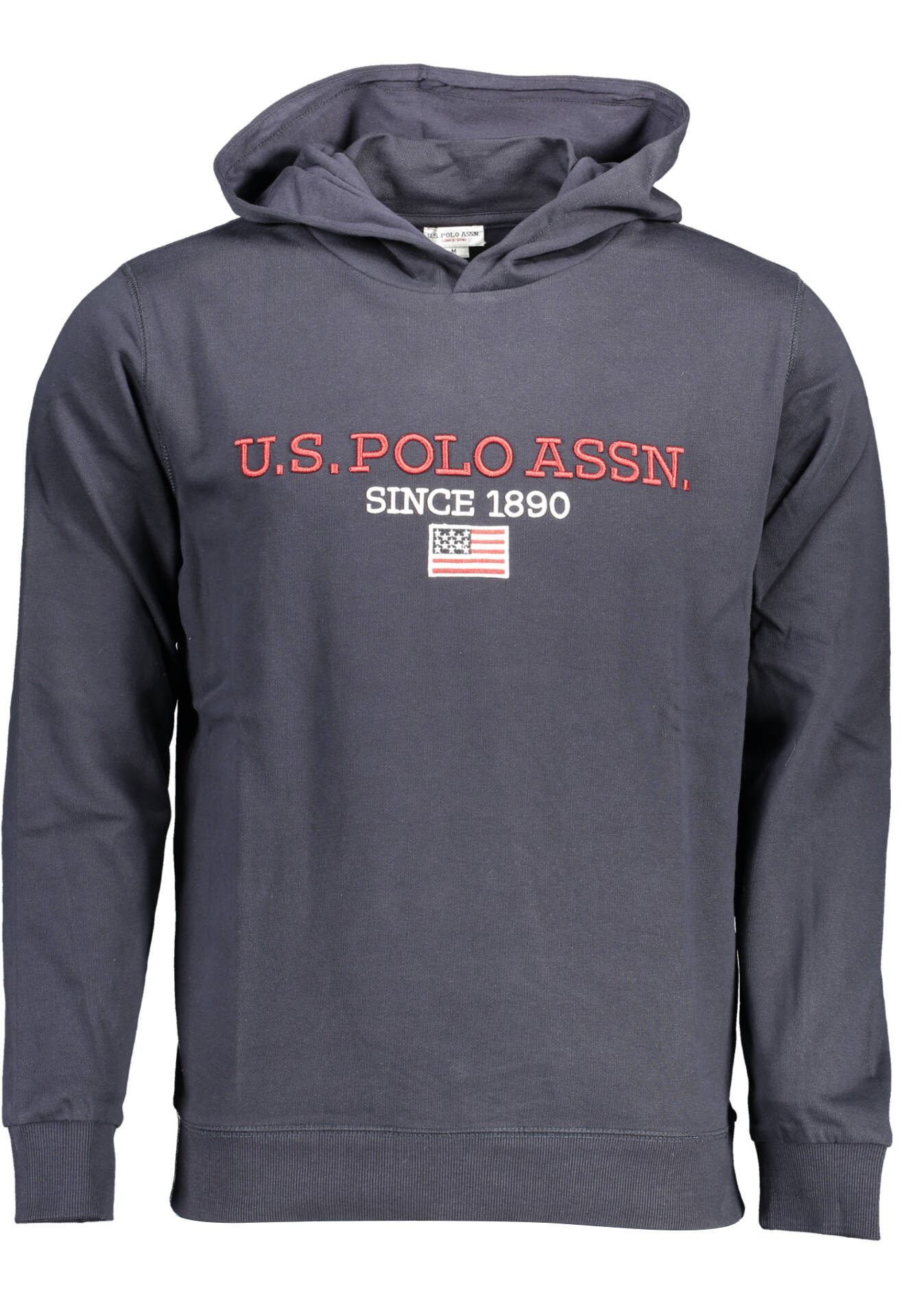 US POLO ASSN. MEN'S BLUE ZIP-UP SWEATSHIRT