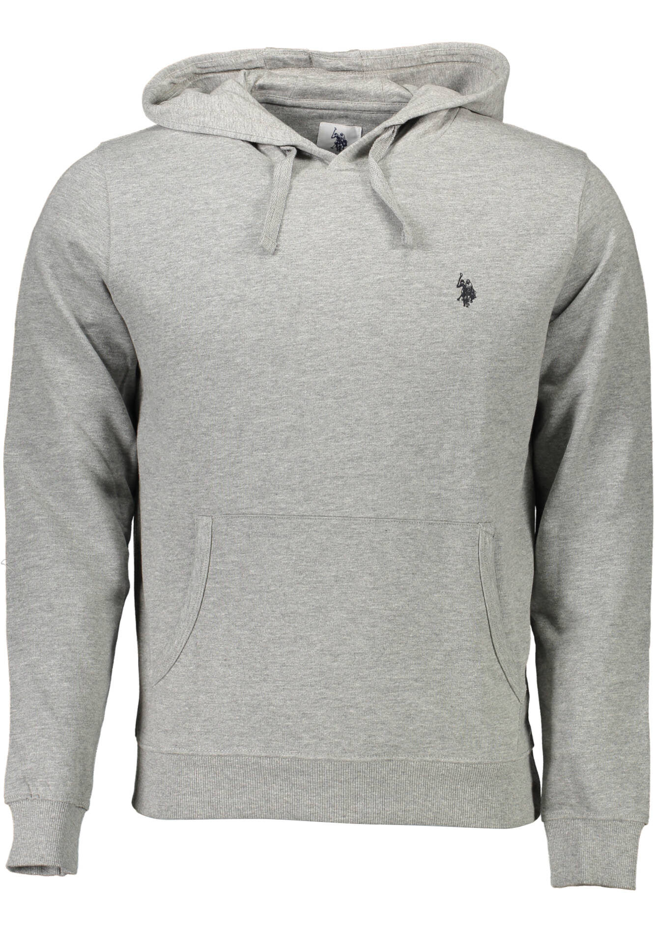 US POLO ASSN. MEN'S GRAY ZIP-UP SWEATSHIRT