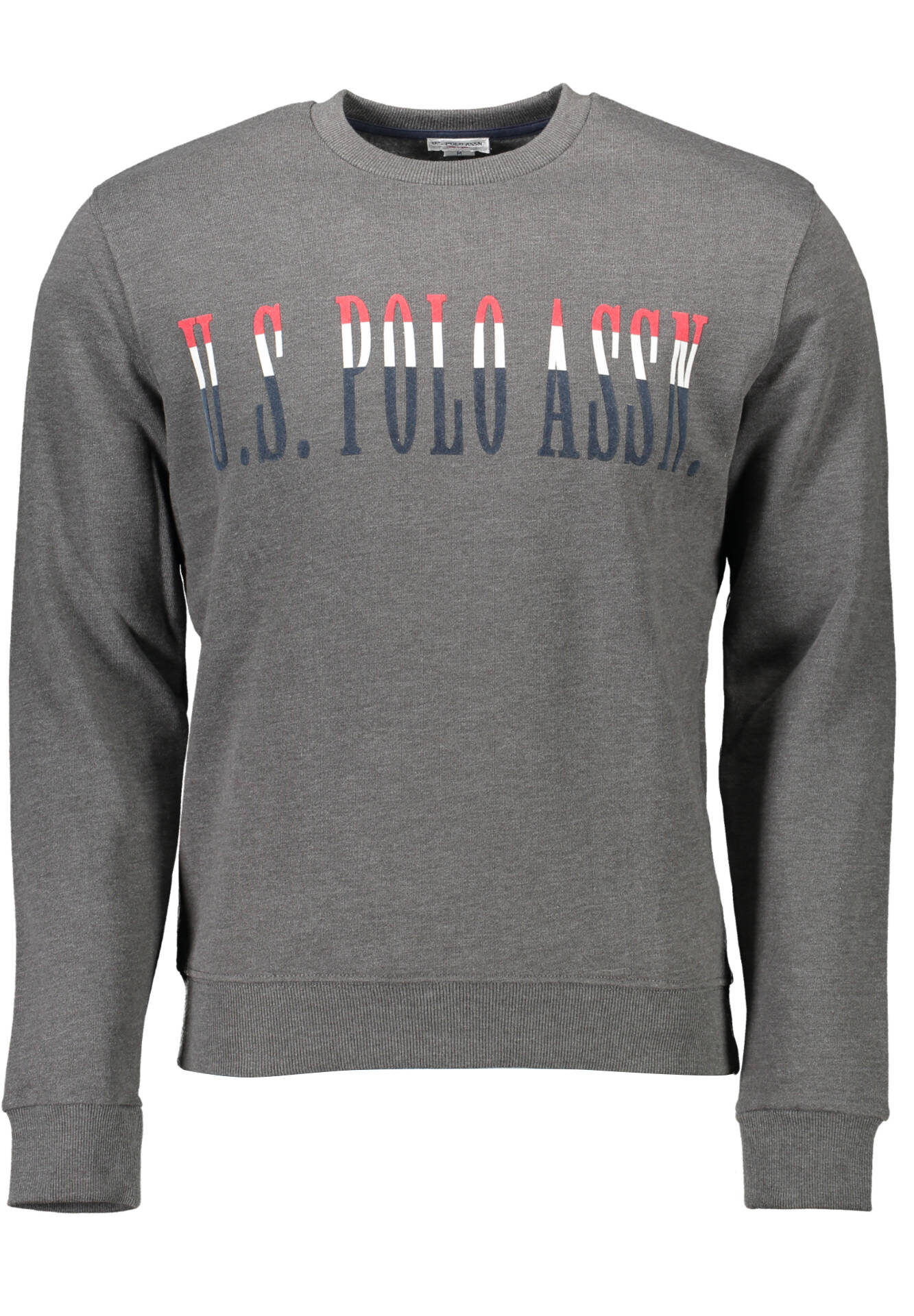 US POLO ASSN. MEN'S GRAY ZIP-UP SWEATSHIRT