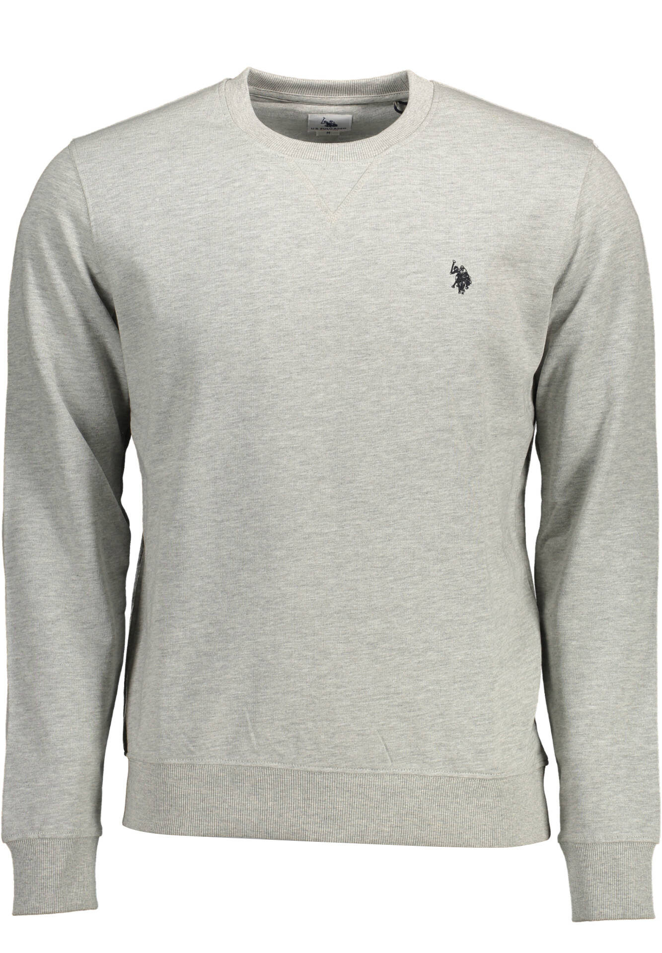 US POLO ASSN. MEN'S GRAY ZIP-UP SWEATSHIRT