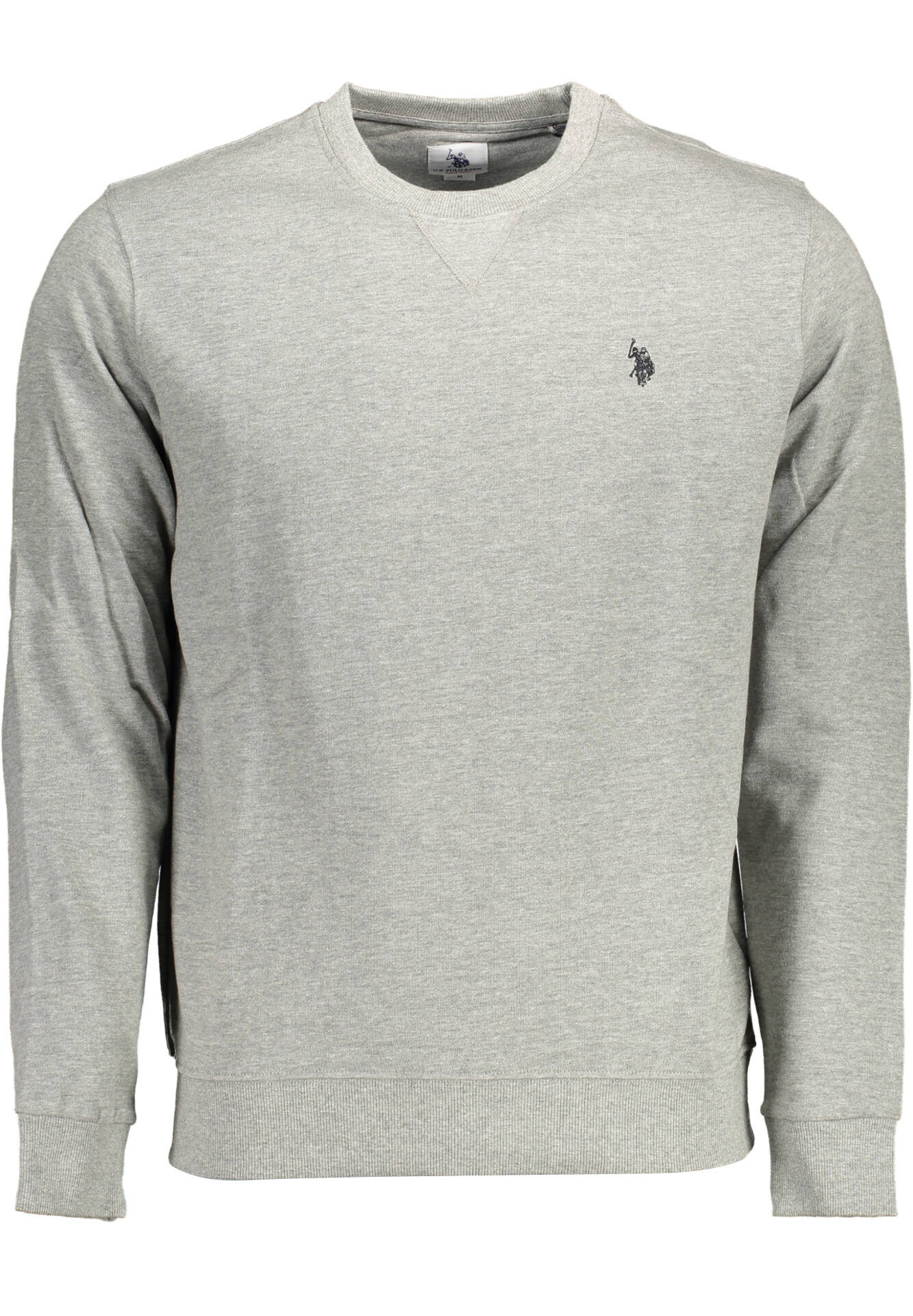 US POLO ASSN. MEN'S GRAY ZIP-UP SWEATSHIRT