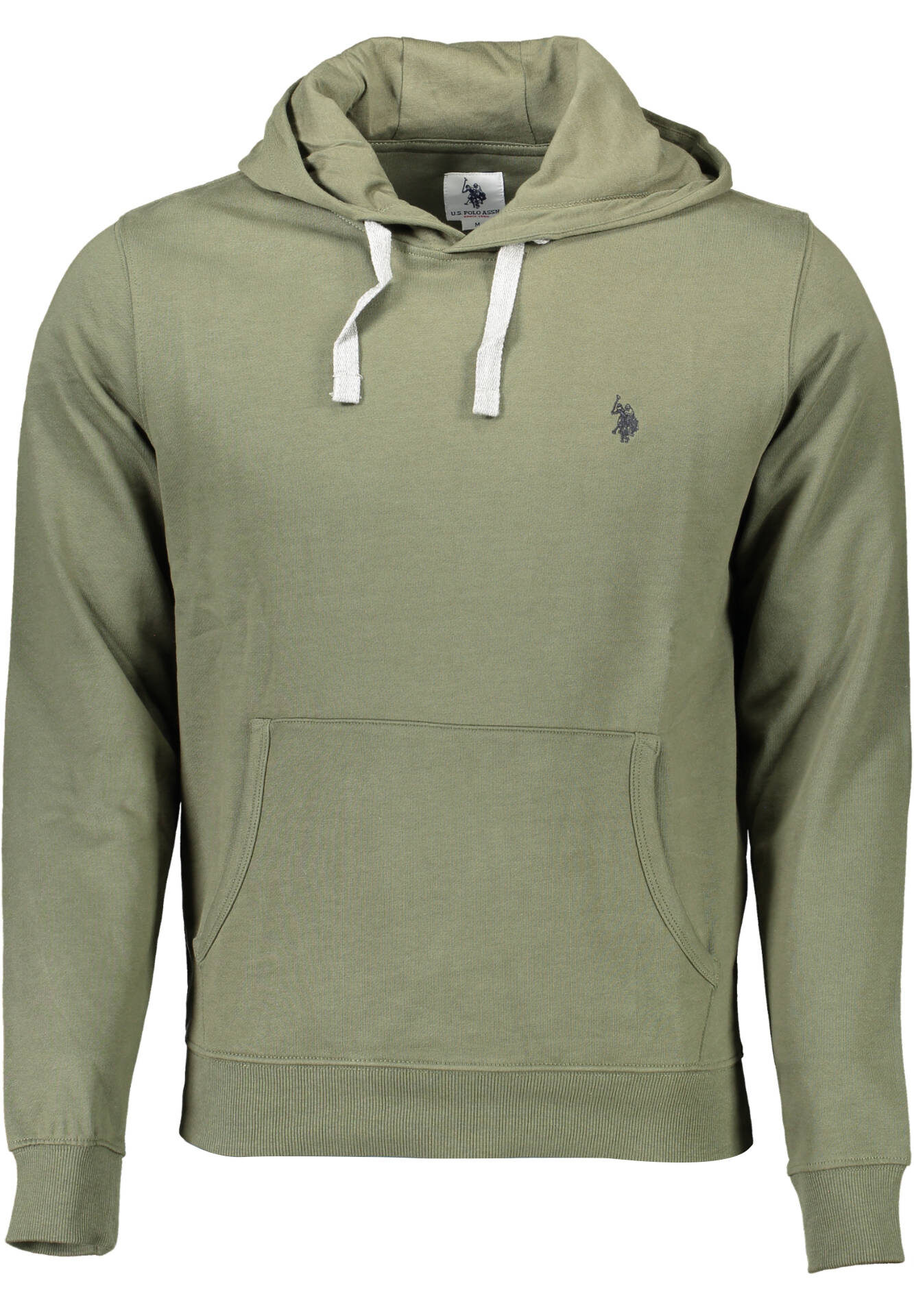 US POLO ASSN. MEN'S GREEN ZIP-UP SWEATSHIRT