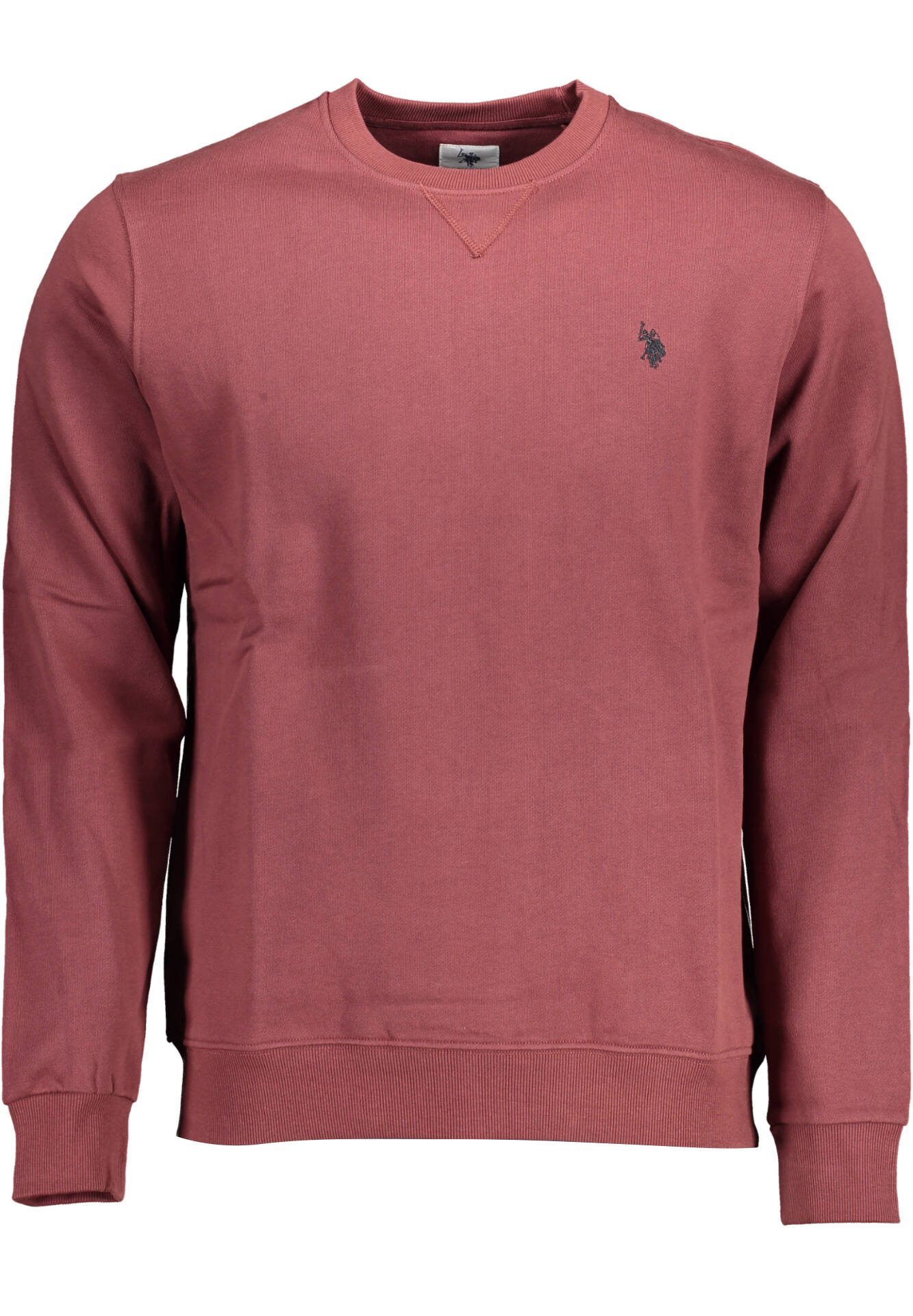 US POLO ASSN. MEN'S PURPLE ZIP-UP SWEATSHIRT