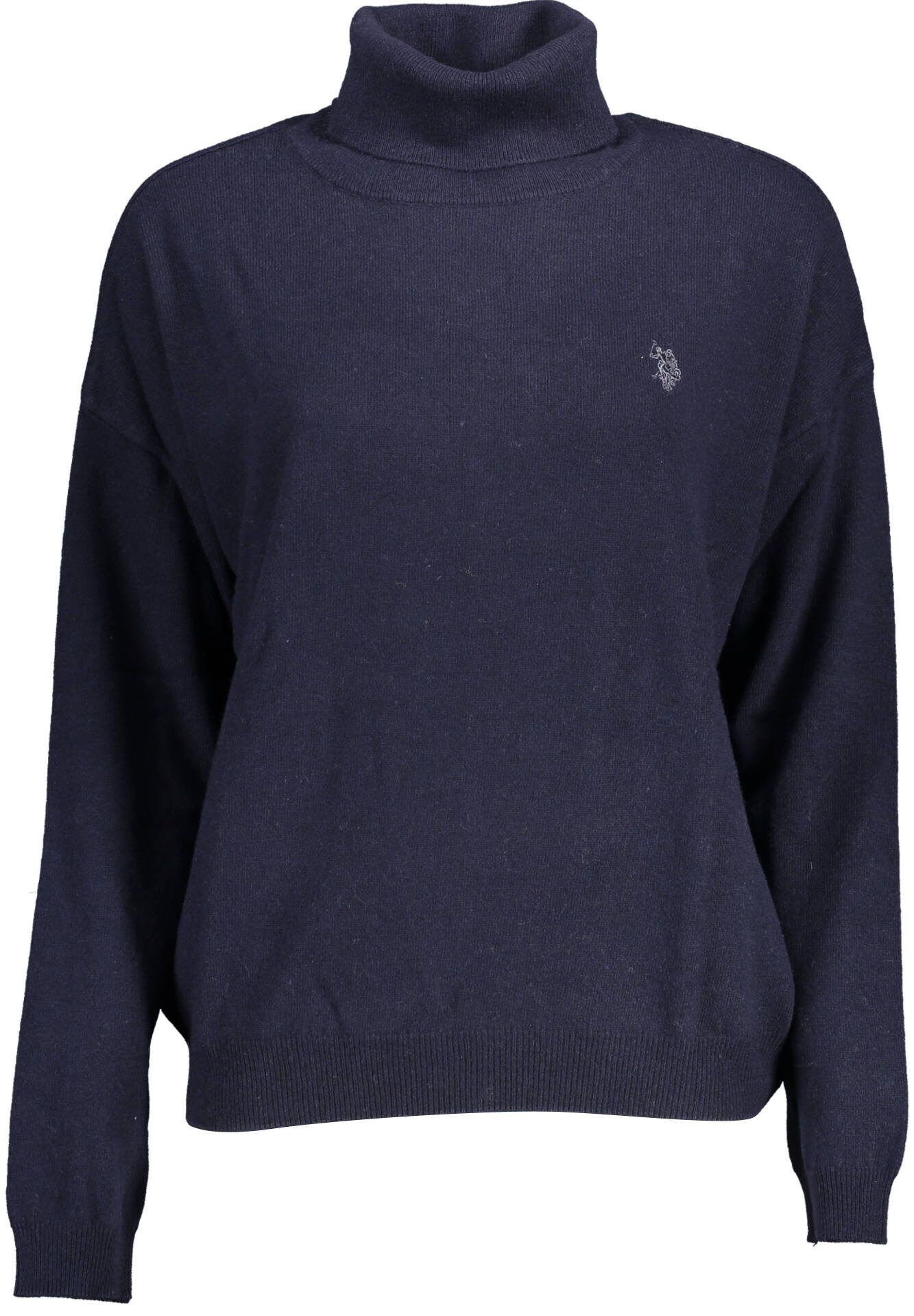 US POLO ASSN. WOMEN'S BLUE TURTLENECK