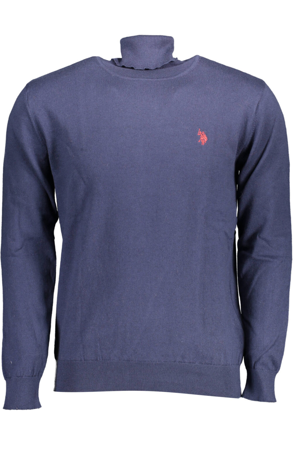 US POLO ASSN. MĖLYNAS VYRIŠKAS MEGZTINIS AUKŠTU KAKLU