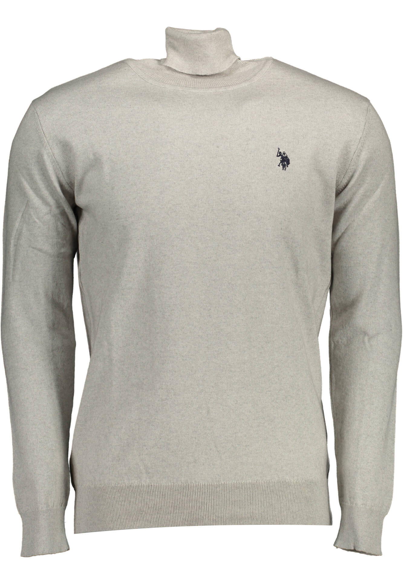 US POLO ASSN. MEN'S GREY TURTLENECK