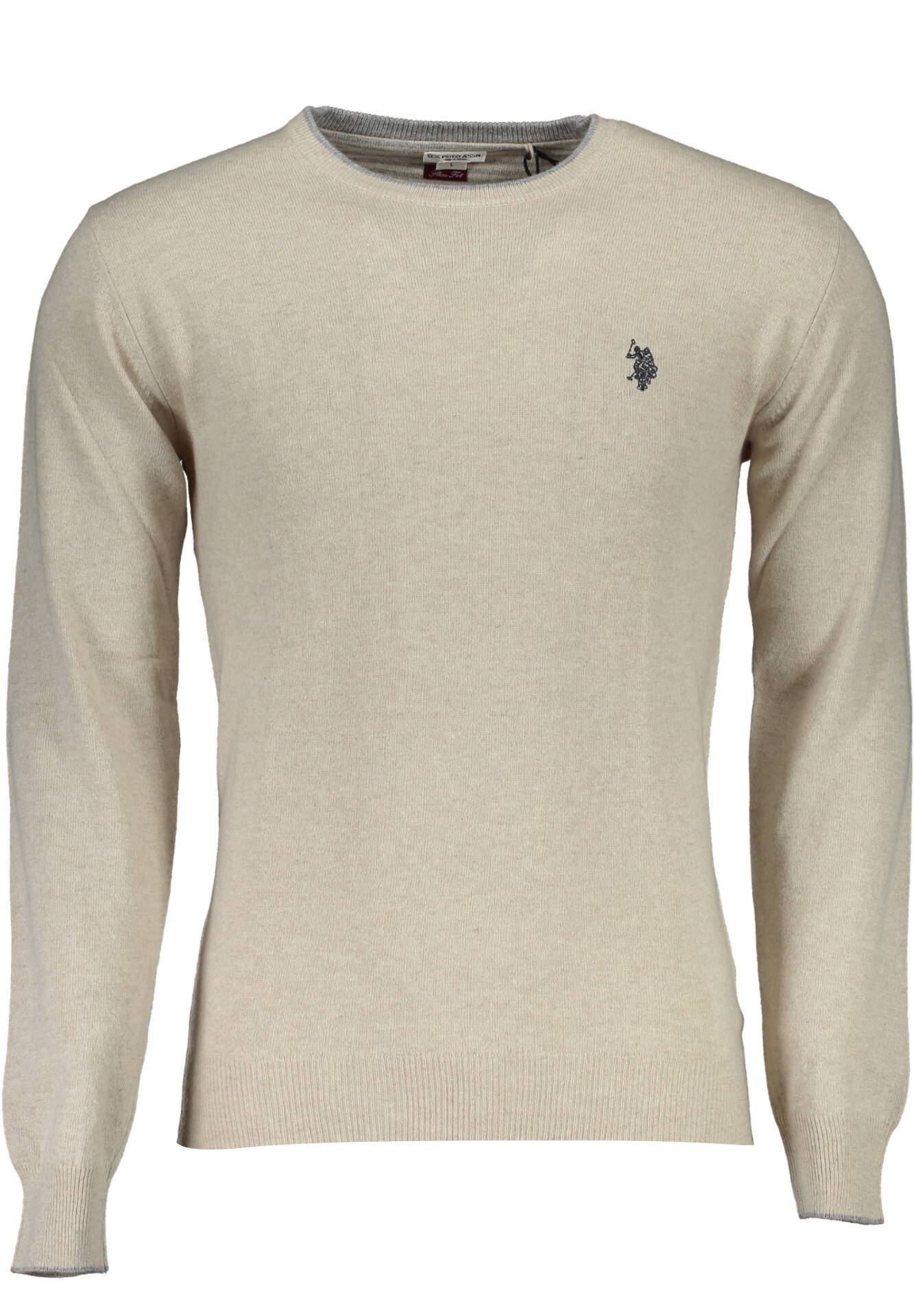 US POLO ASSN. MEN'S BEIGE SWEATER