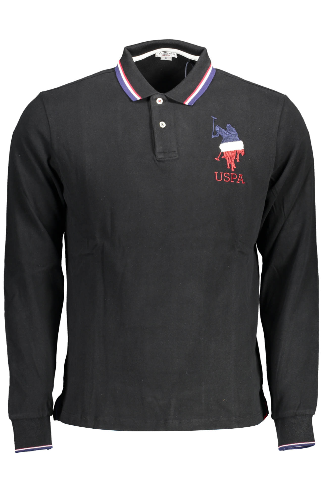 US POLO ASSN. JUODI VYRIŠKI POLO MARŠKINIAI ILGOMIS RANKOVĖMIS US POLO ASSN. JUODI VYRIŠKI POLO MARŠKINIAI ILGOMIS RANKOVĖMIS