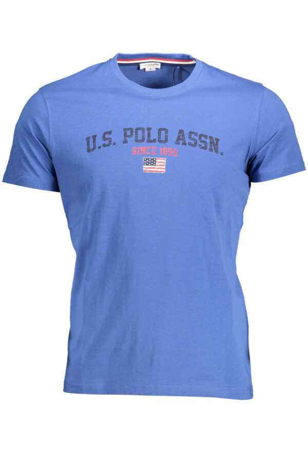 US POLO ASSN. vyriški marškinėliai trumpomis rankovėmis, mėlyni
