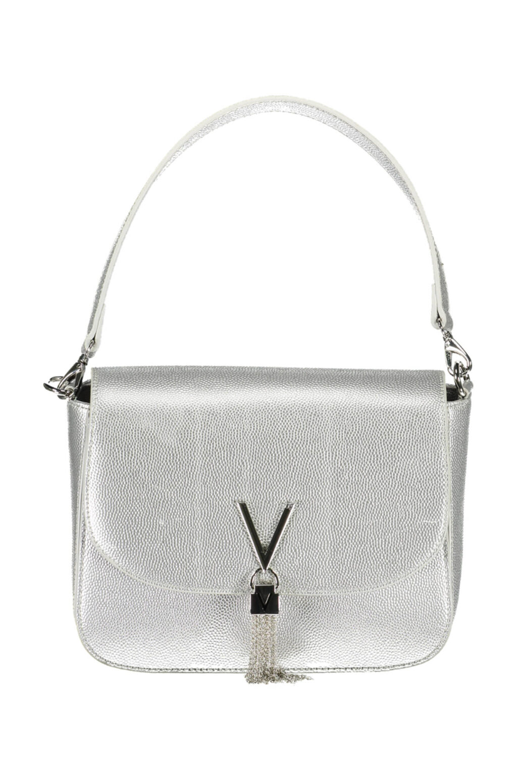 valentinobagsborsadonnaargento_1 VALENTINO BAGS SIDABRINĖ MOTERIŠKA RANKINĖ