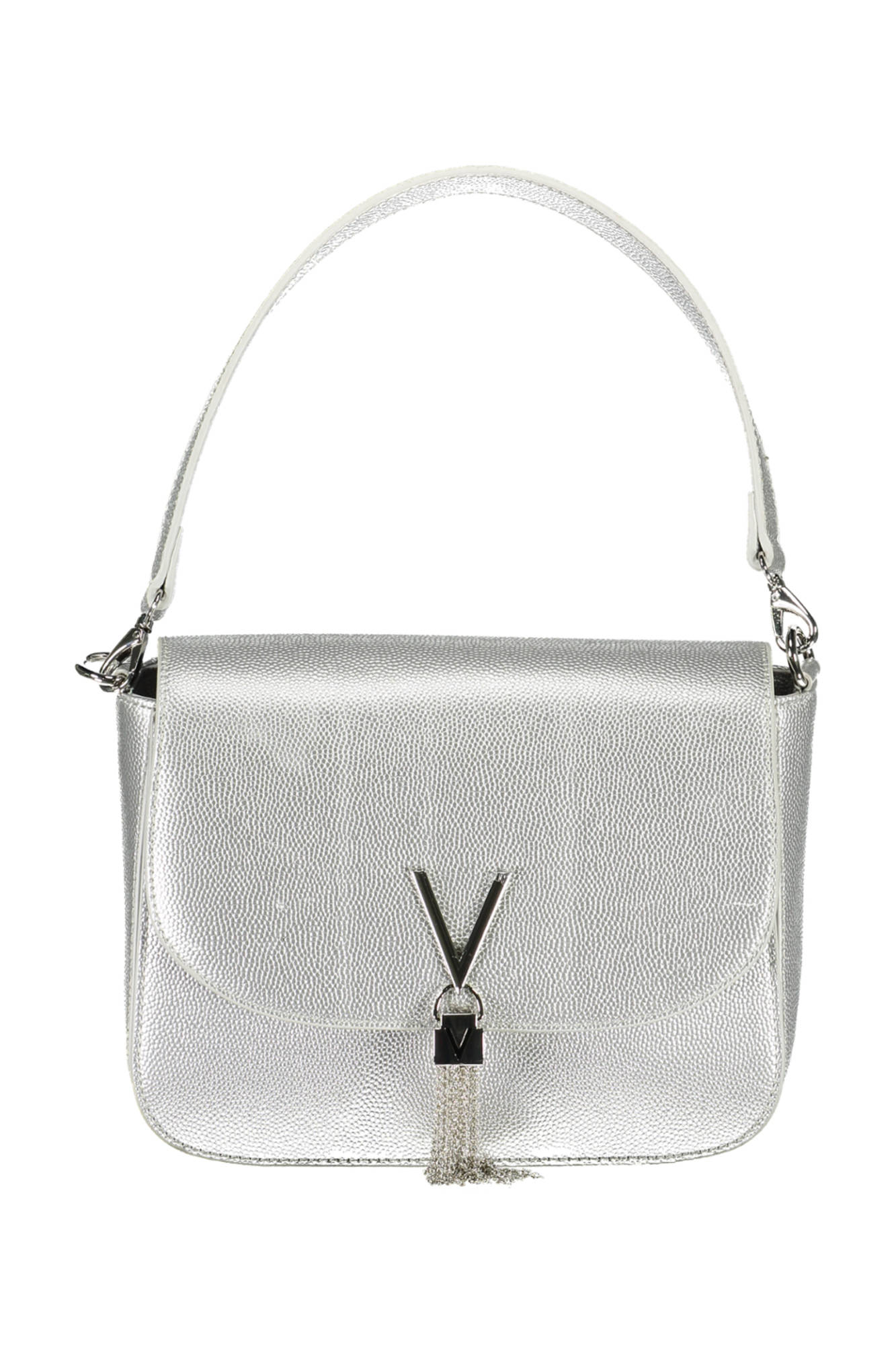 VALENTINO BAGS SIDABRINĖ MOTERIŠKA RANKINĖ VALENTINO BAGS SIDABRINĖ MOTERIŠKA RANKINĖ
