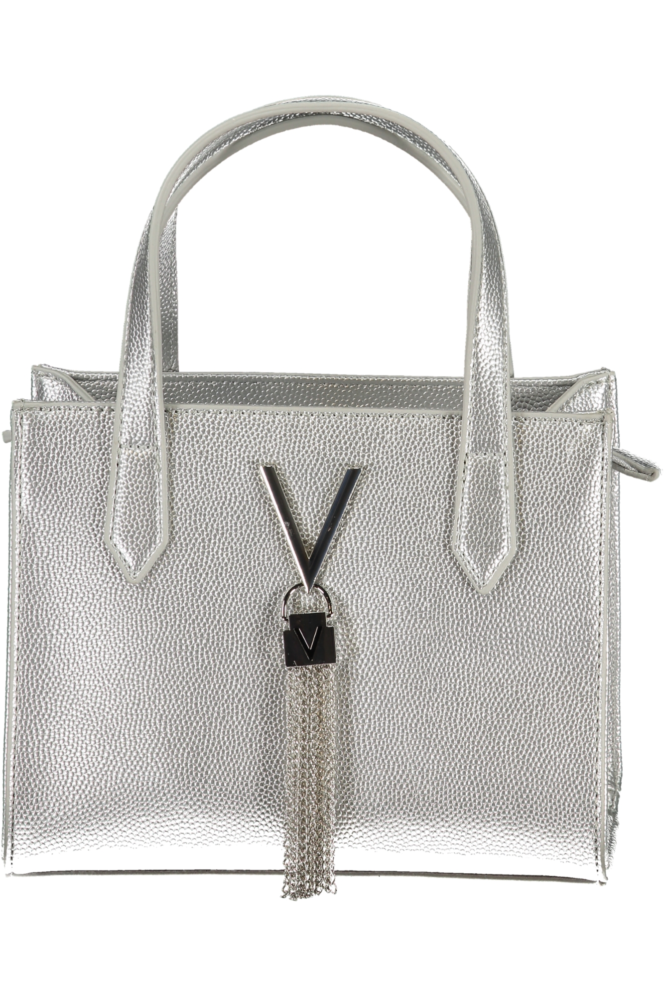 VALENTINO BAGS sidabrinė moteriška rankinė VALENTINO BAGS sidabrinė moteriška rankinė