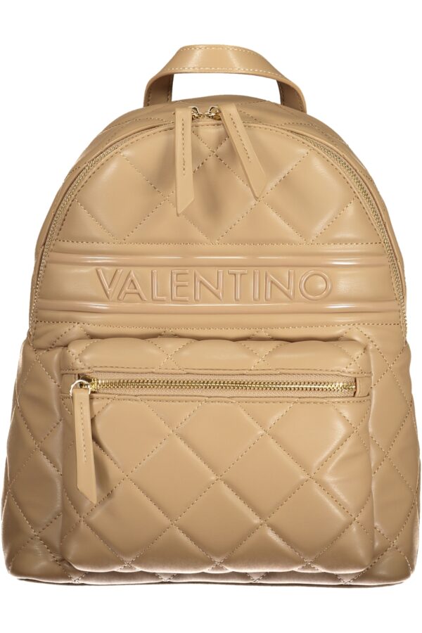 VALENTINO BAGS moteriška kuprinė, smėlio spalvos