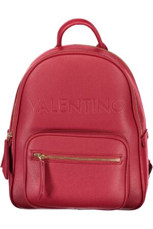 VALENTINO BAGS raudona moteriška kuprinė