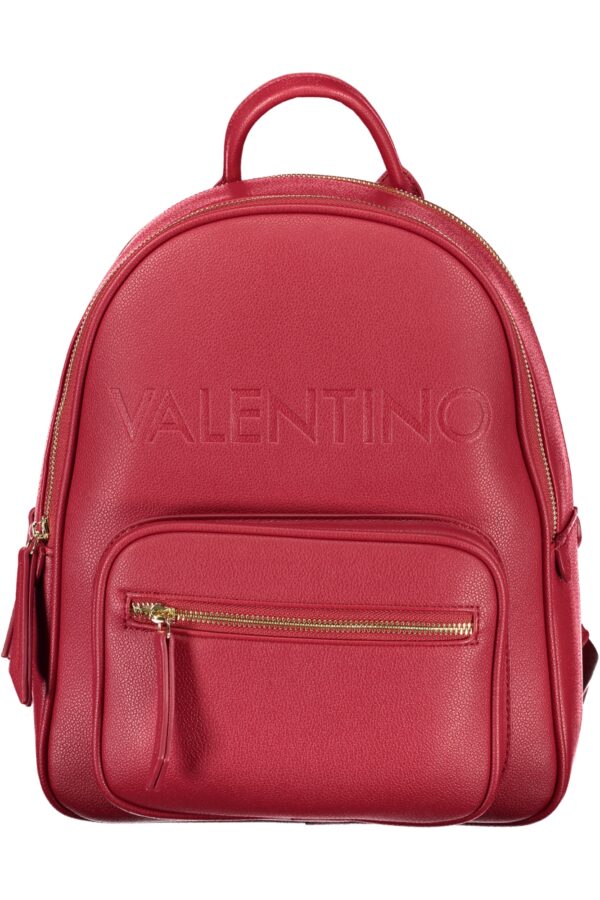 VALENTINO BAGS raudona moteriška kuprinė