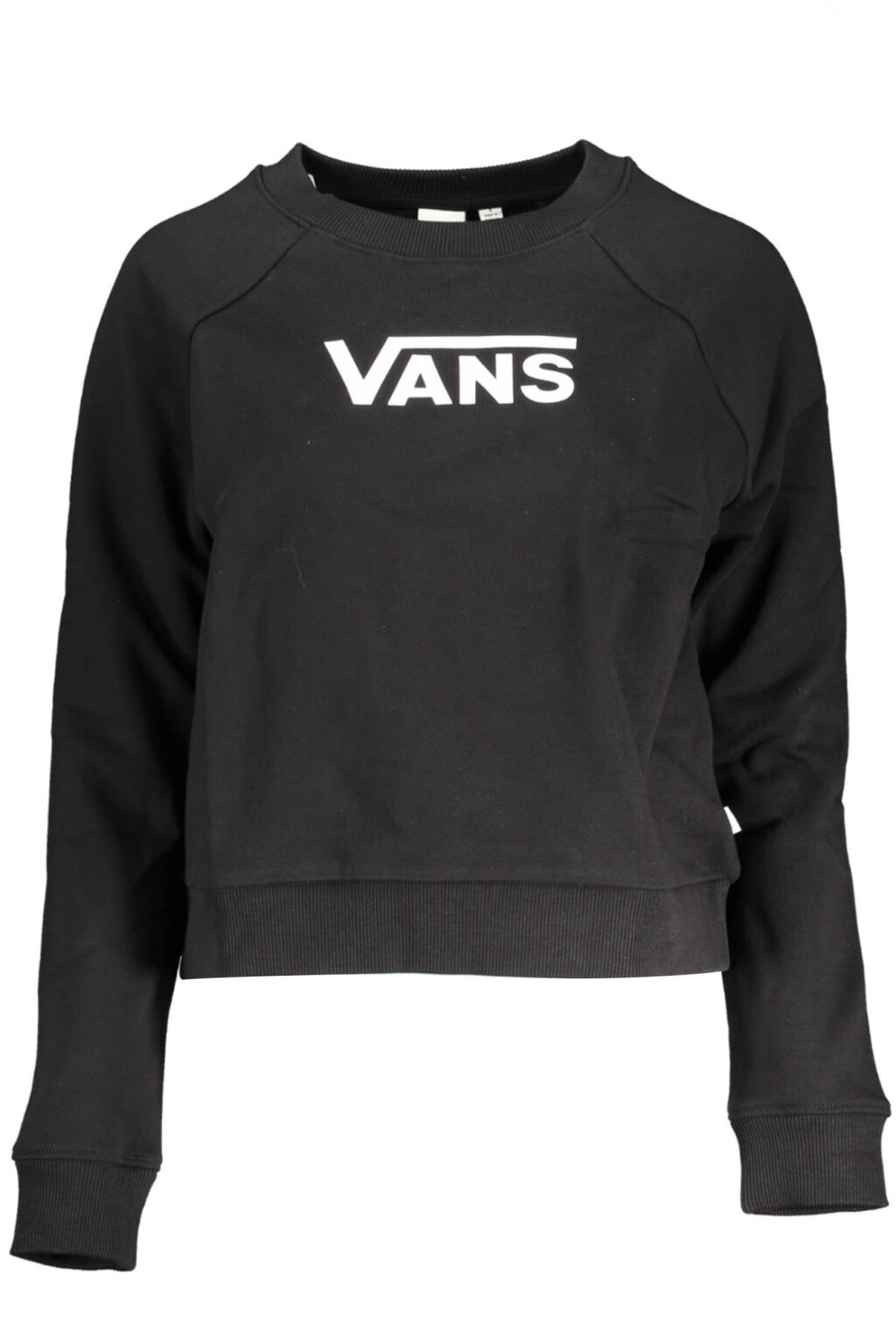VANS juodas moteriškas džemperis su užtrauktuku