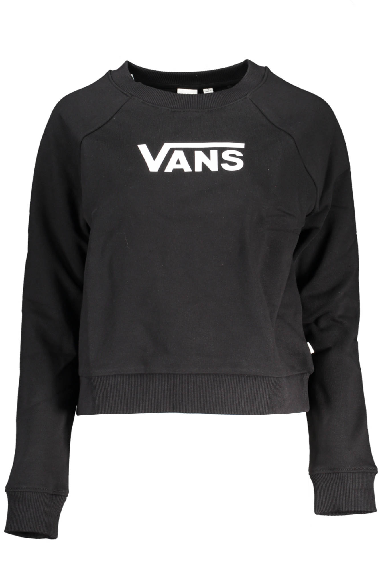 VANS juodas moteriškas džemperis su užtrauktuku VANS juodas moteriškas džemperis su užtrauktuku