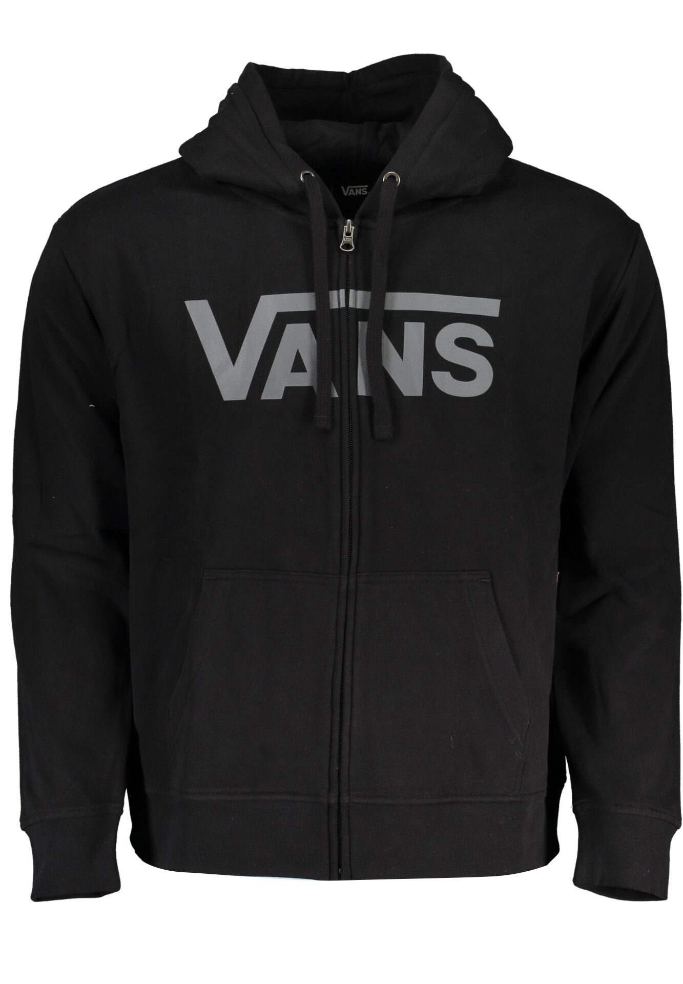 VANS MEN'S BLACK ZIP SWEATSHIRT