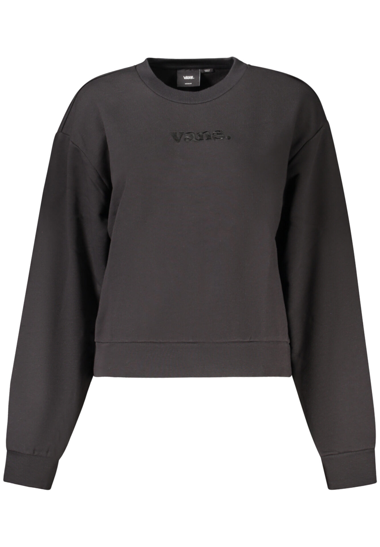 VANS WOMEN'S ZIP-UP SWEATSHIRT BLACK
