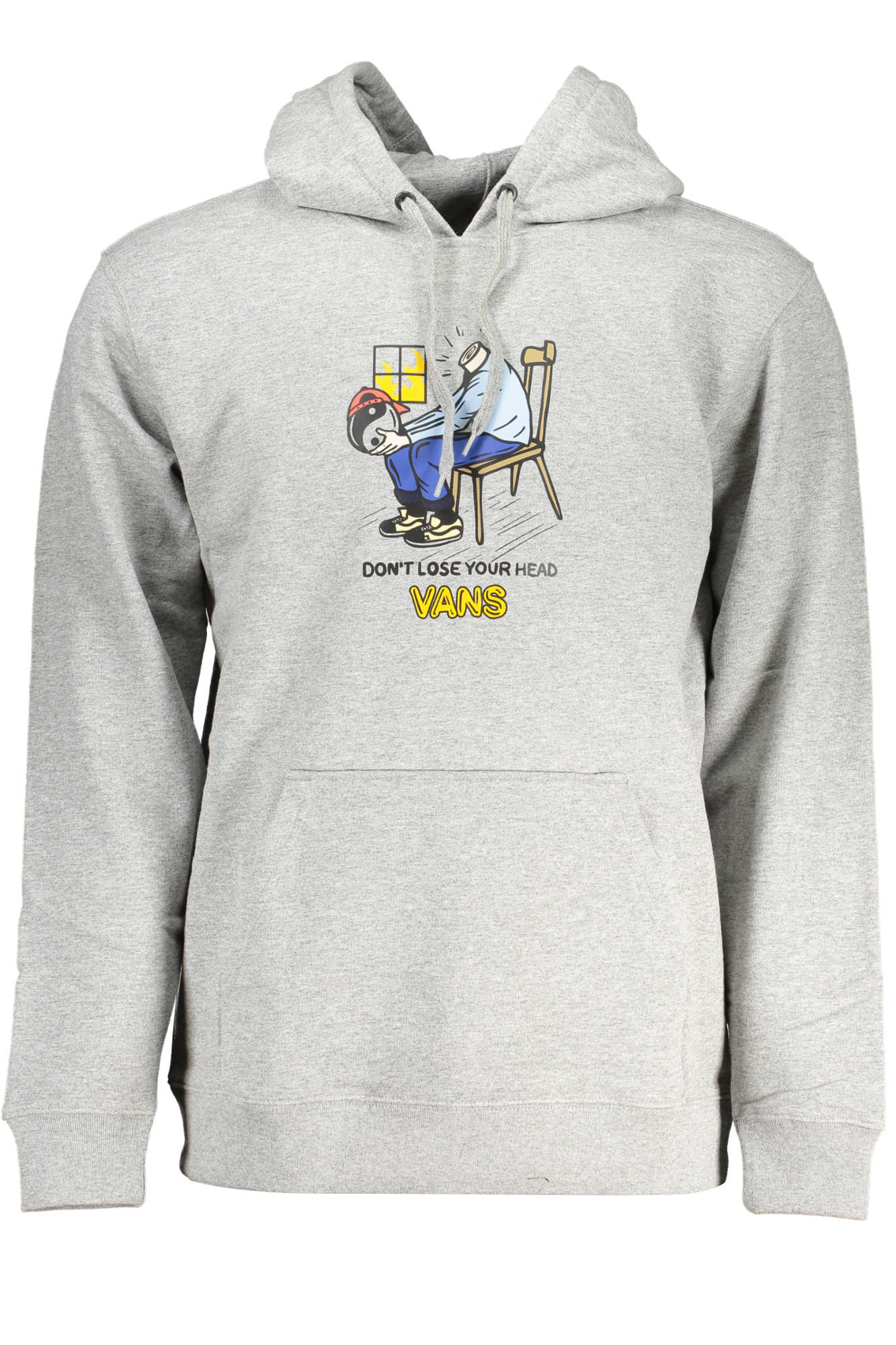 VANS pilkas vyriškas džemperis VANS pilkas vyriškas džemperis