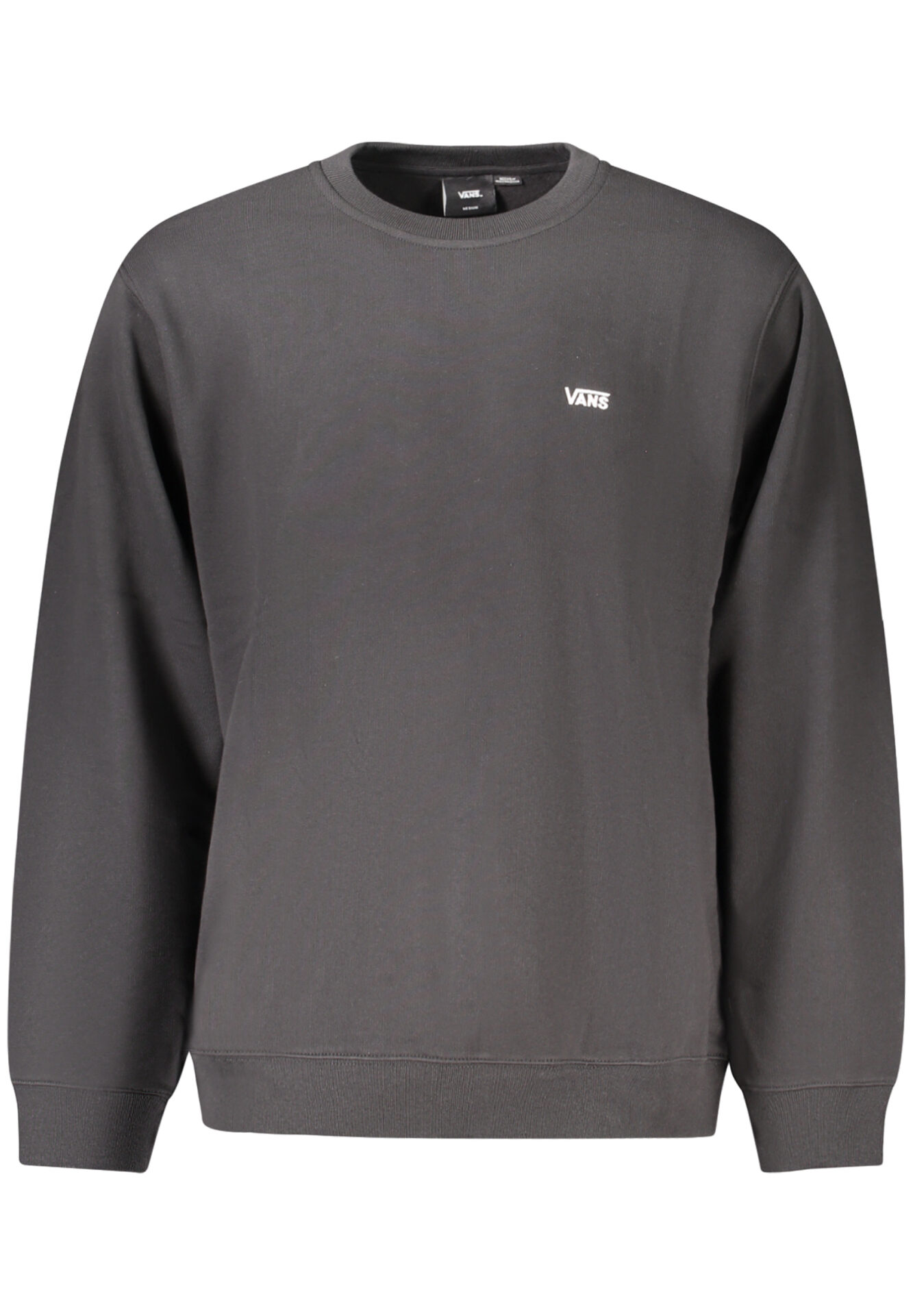 VANS MEN'S BLACK ZIP-UP SWEATSHIRT