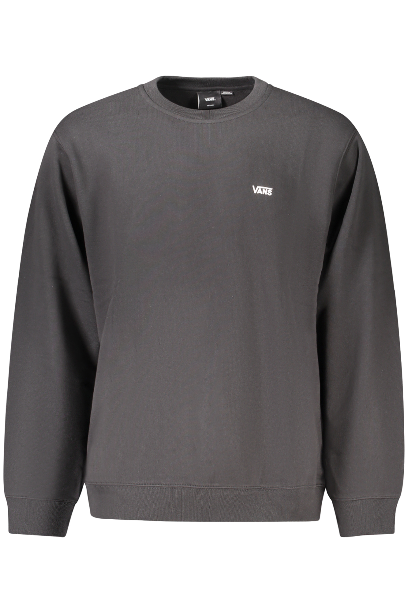 VANS MEN'S BLACK ZIP-UP SWEATSHIRT VANS MEN'S BLACK ZIP-UP SWEATSHIRT