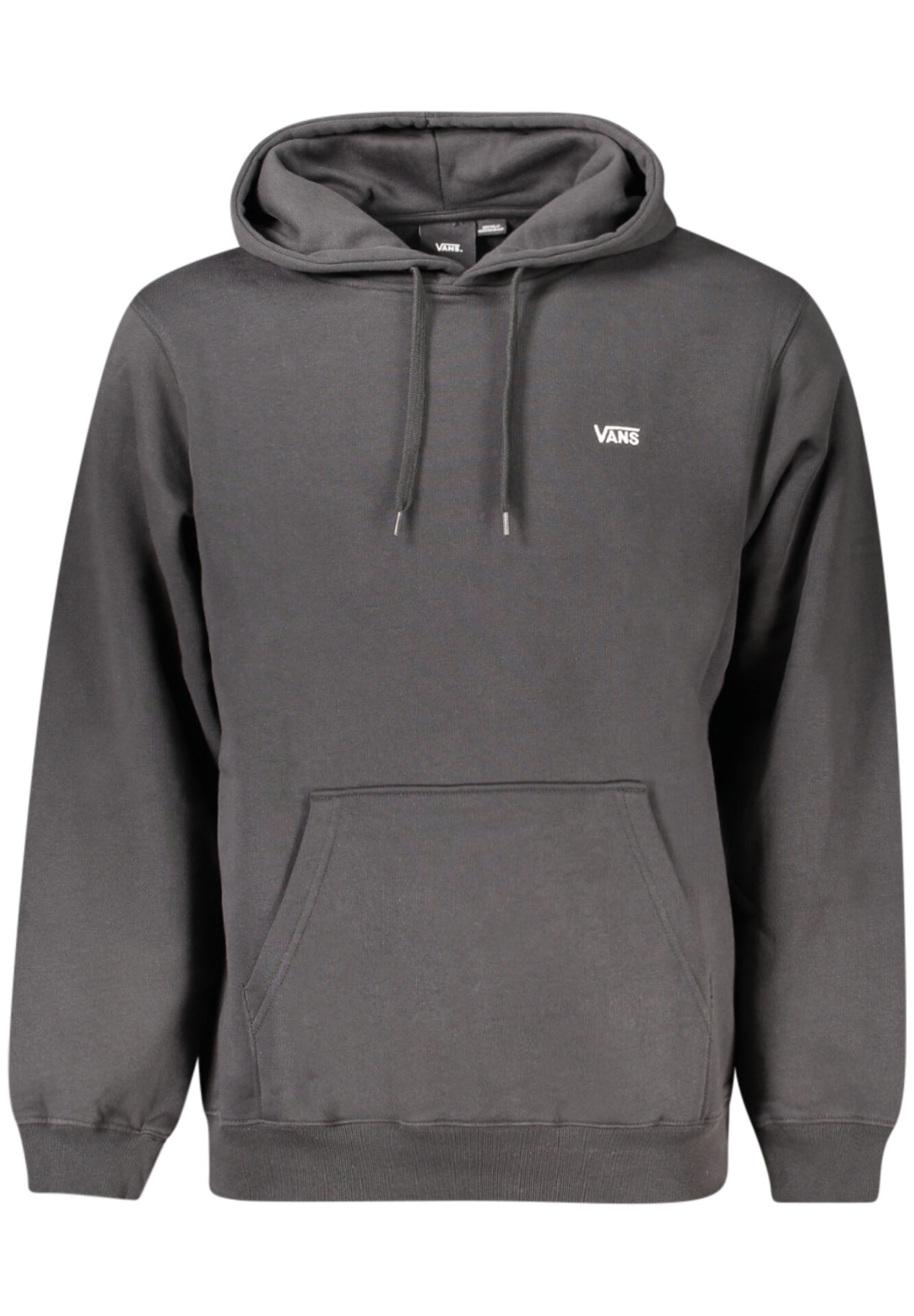VANS MEN'S BLACK ZIP-UP SWEATSHIRT