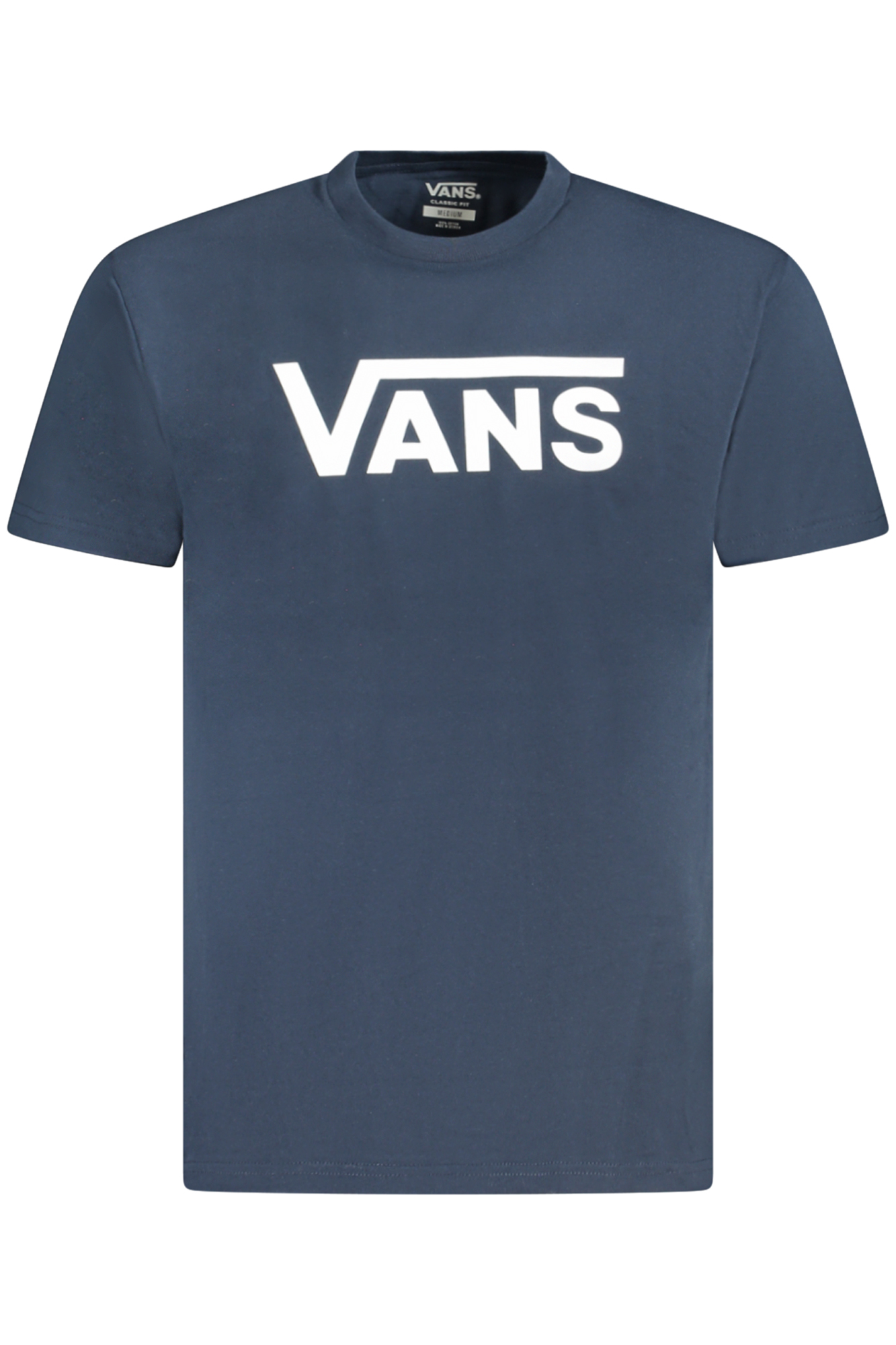 VANS mėlyni vyriški marškinėliai trumpomis rankovėmis VANS mėlyni vyriški marškinėliai trumpomis rankovėmis