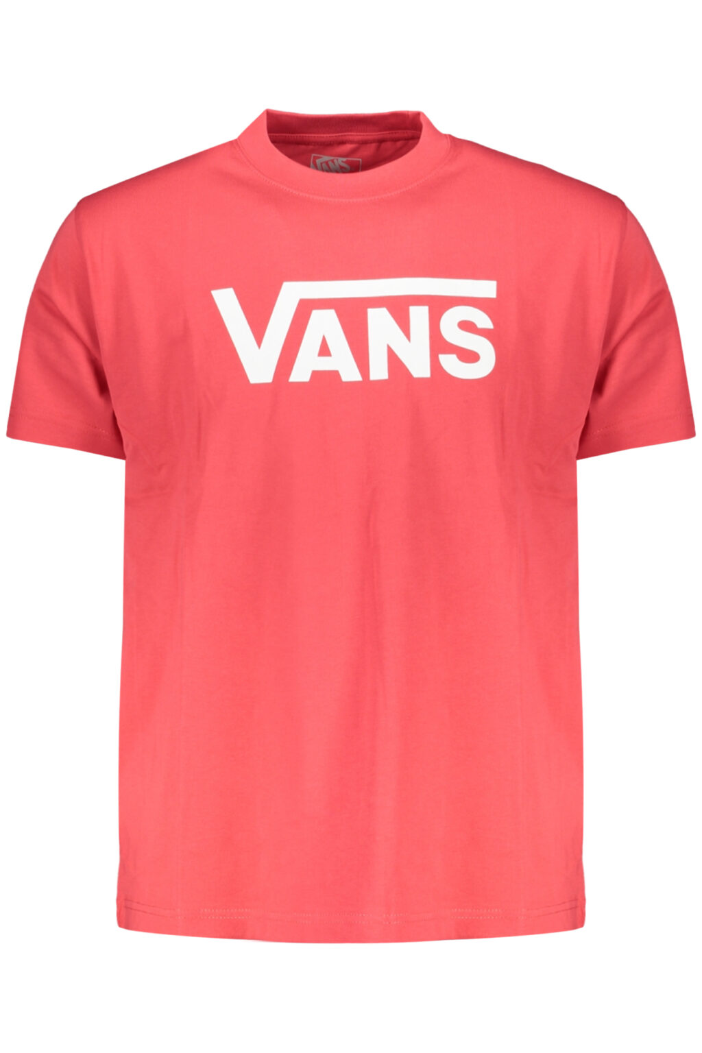 vanst-shirtmanichecorteuomorosso_1 VANS vyriški raudoni marškinėliai trumpomis rankovėmis