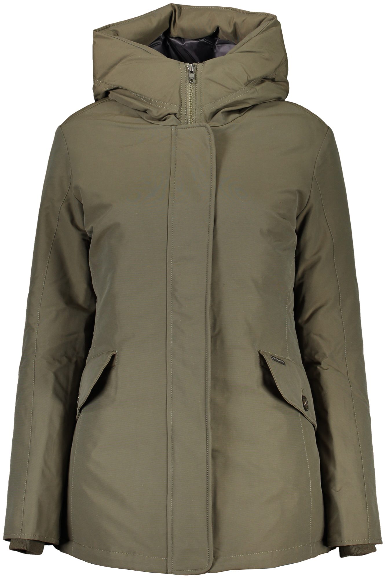 WOOLRICH žalia moteriška striukė WOOLRICH žalia moteriška striukė