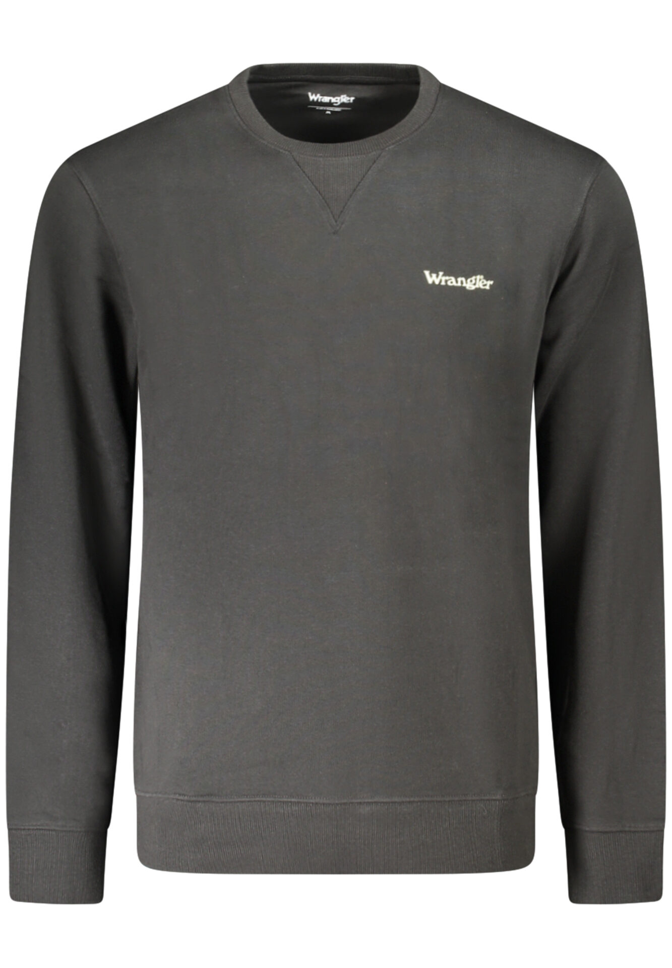 WRANGLER MEN'S BLACK ZIP-UP SWEATSHIRT