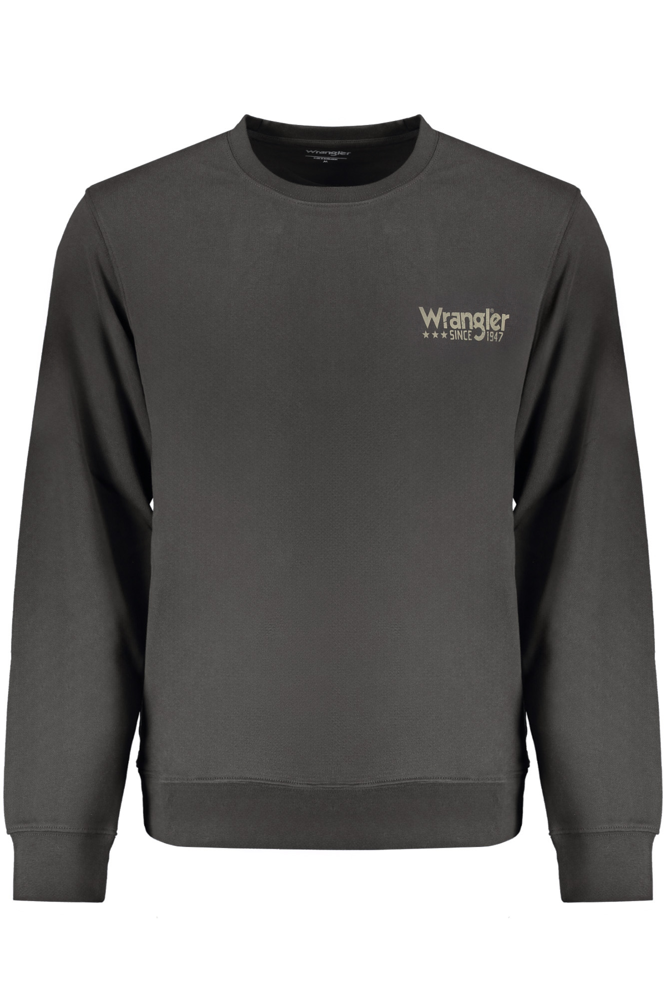 WRANGLER juodas vyriškas džemperis su užtrauktuku WRANGLER juodas vyriškas džemperis su užtrauktuku