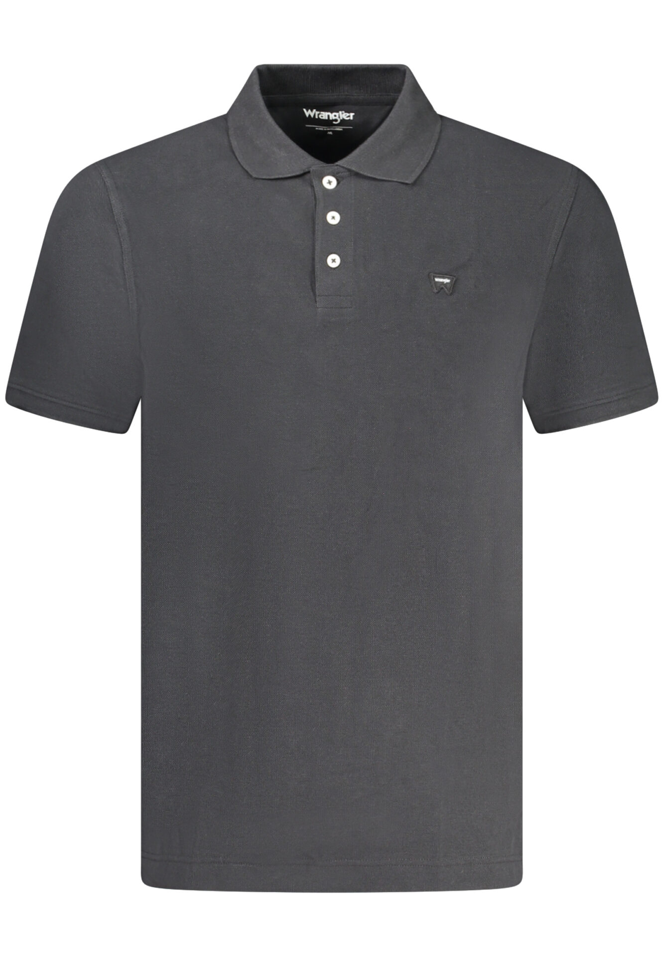 WRANGLER POLO SHORT SLEEVE MEN BLACK