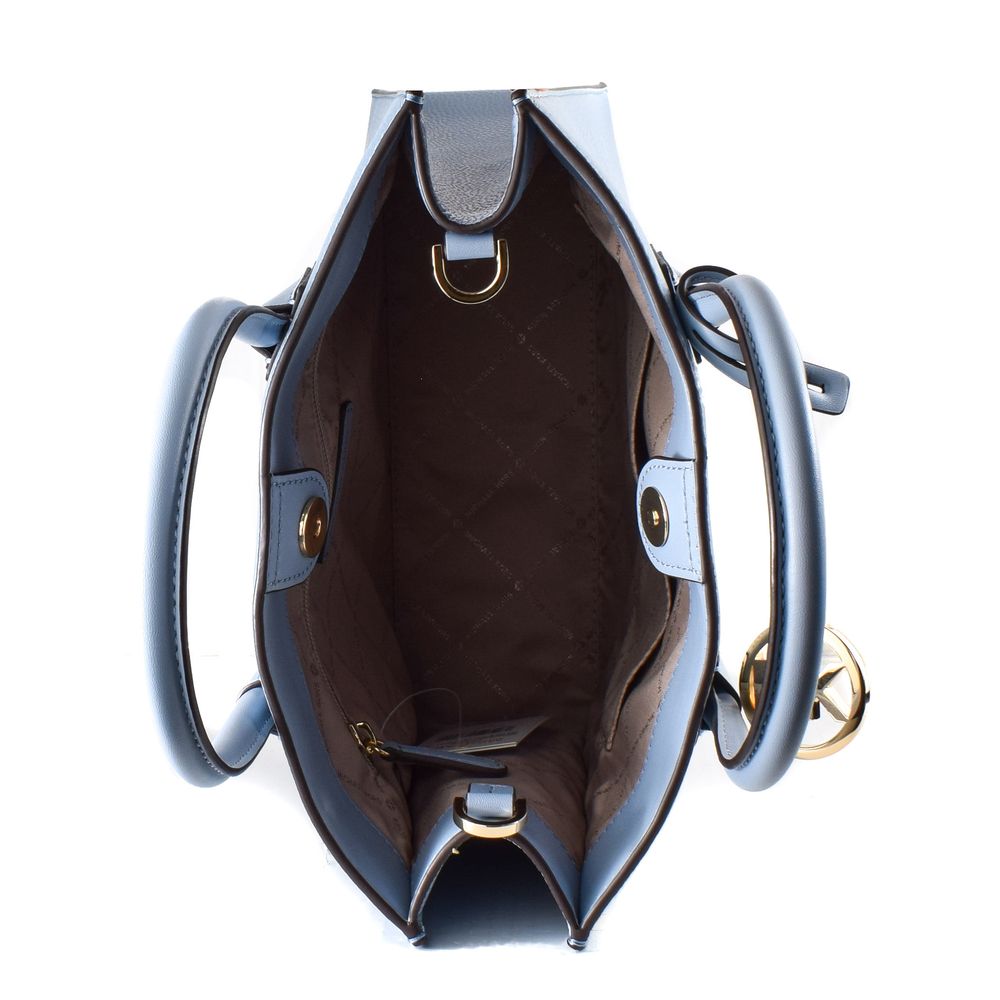 Michael Kors Blue Leather Handbag Michael Kors Blue Leather Handbag - Image 3
