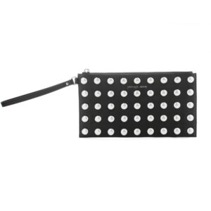 Michael Kors Brown Leather Clutch Bag