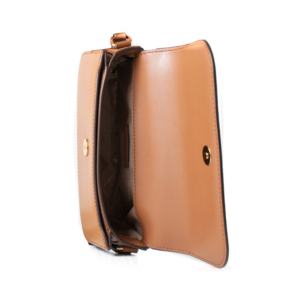 Michael Kors Brown Leather Crossbody Bag Michael Kors Brown Leather Crossbody Bag - Image 3