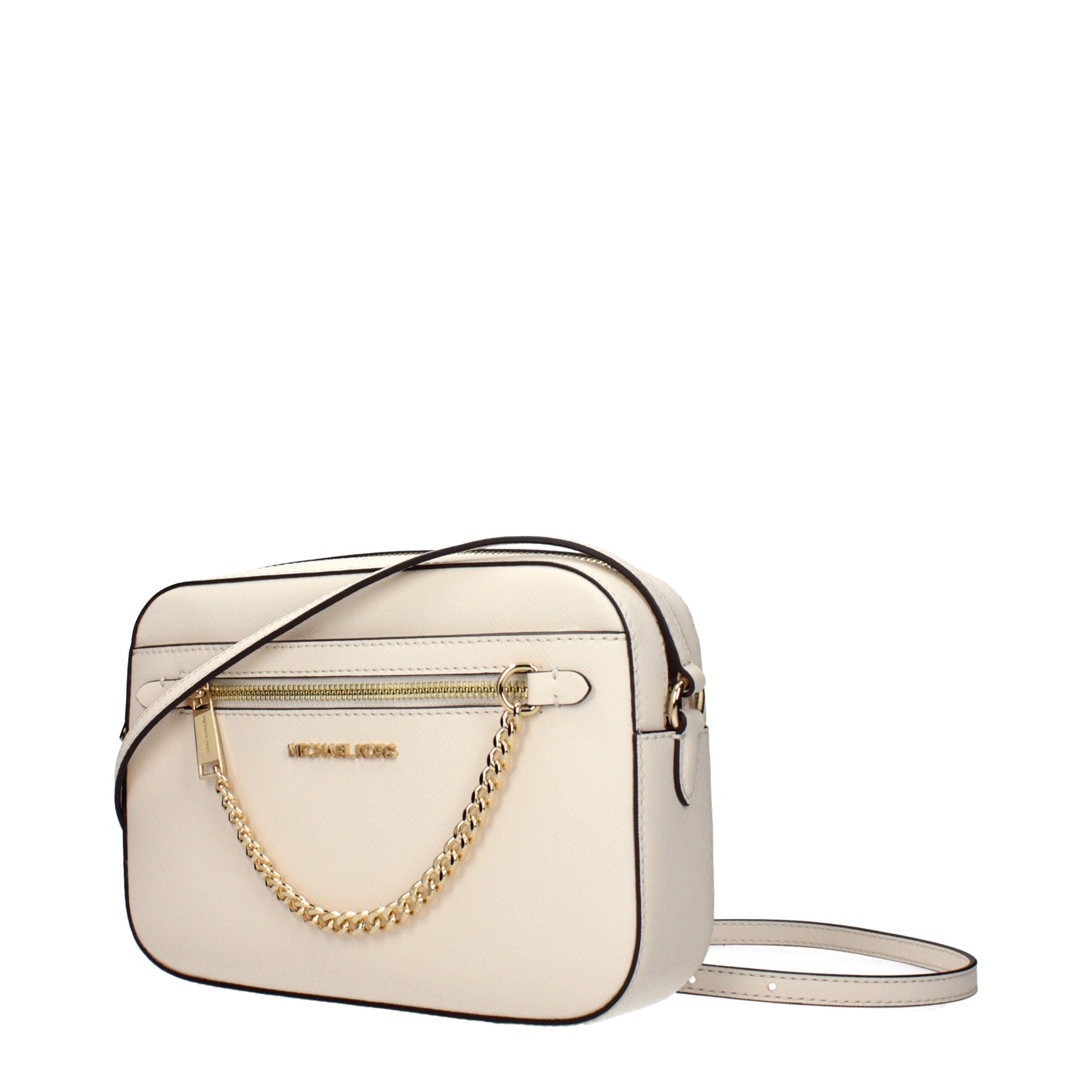 Michael Kors Beige Leather Crossbody Bag Michael Kors Beige Leather Crossbody Bag - Image 2