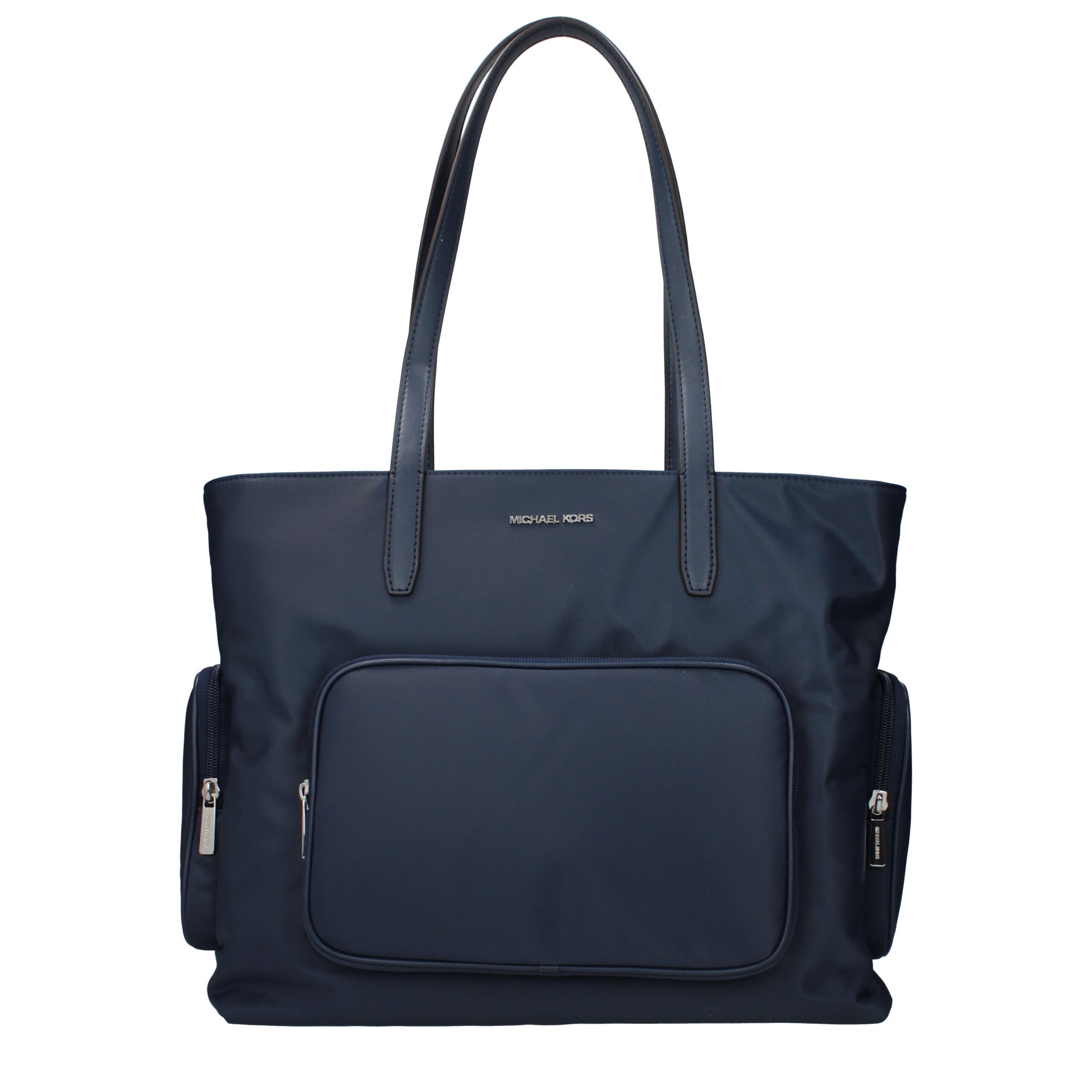 Michael Kors Blue Fabric Shoulder Bag Michael Kors Blue Fabric Shoulder Bag