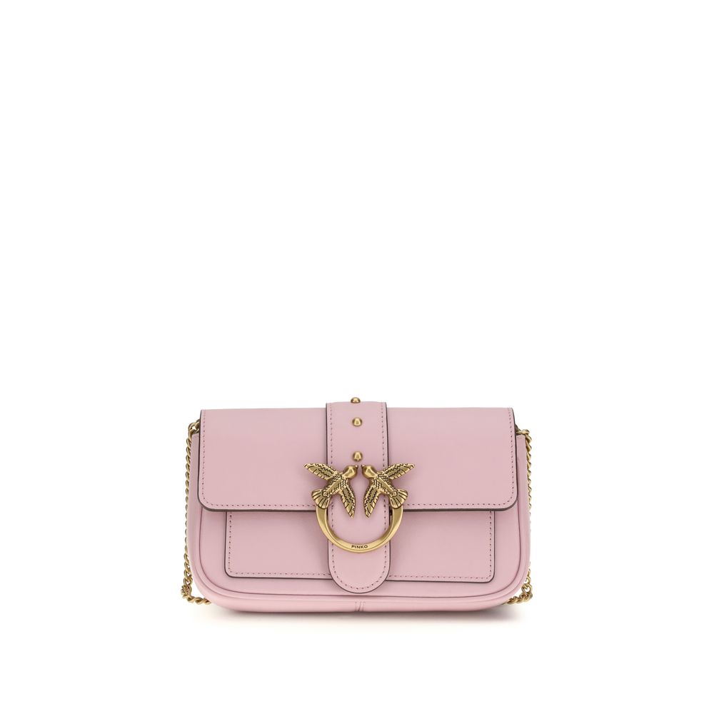 PINKO Multicolor Calf Leather Bos Taurus Shoulder Bag PINKO Multicolor Calf Leather Bos Taurus Shoulder Bag