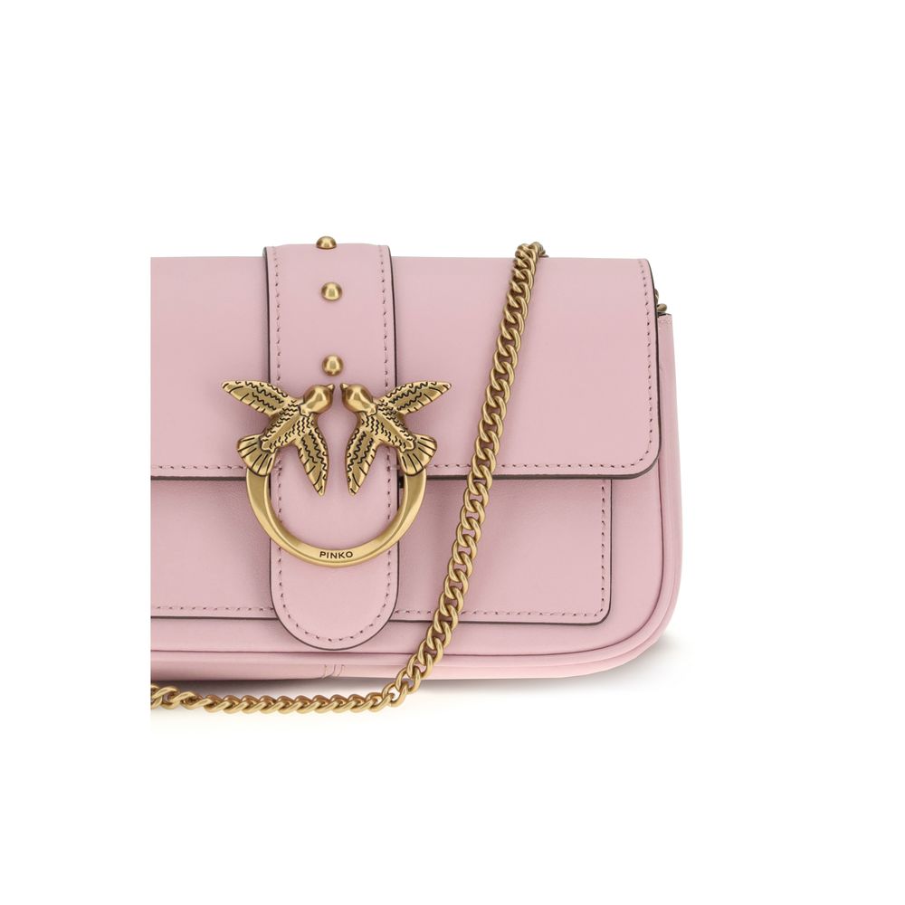 PINKO Multicolor Calf Leather Bos Taurus Shoulder Bag PINKO Multicolor Calf Leather Bos Taurus Shoulder Bag - Image 4
