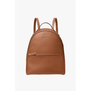 Michael Kors Brown Leather Backpack