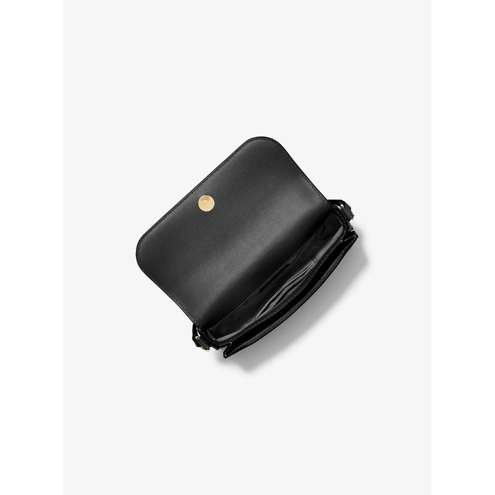 Michael Kors Black Leather Crossbody Bag Michael Kors Black Leather Crossbody Bag - Image 2